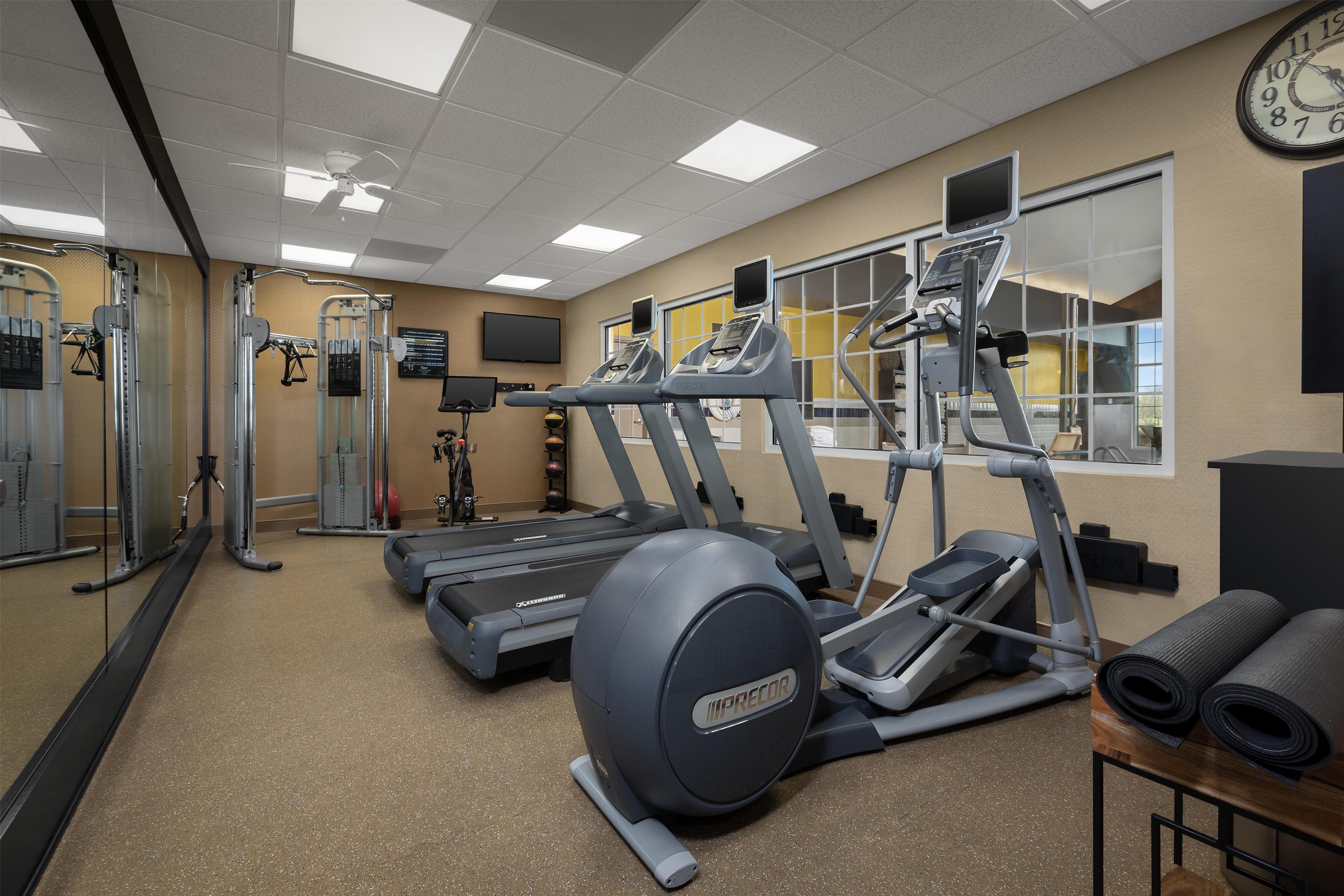 Health club fitness center gym | Homewood Suites by Hilton at The Waterfront