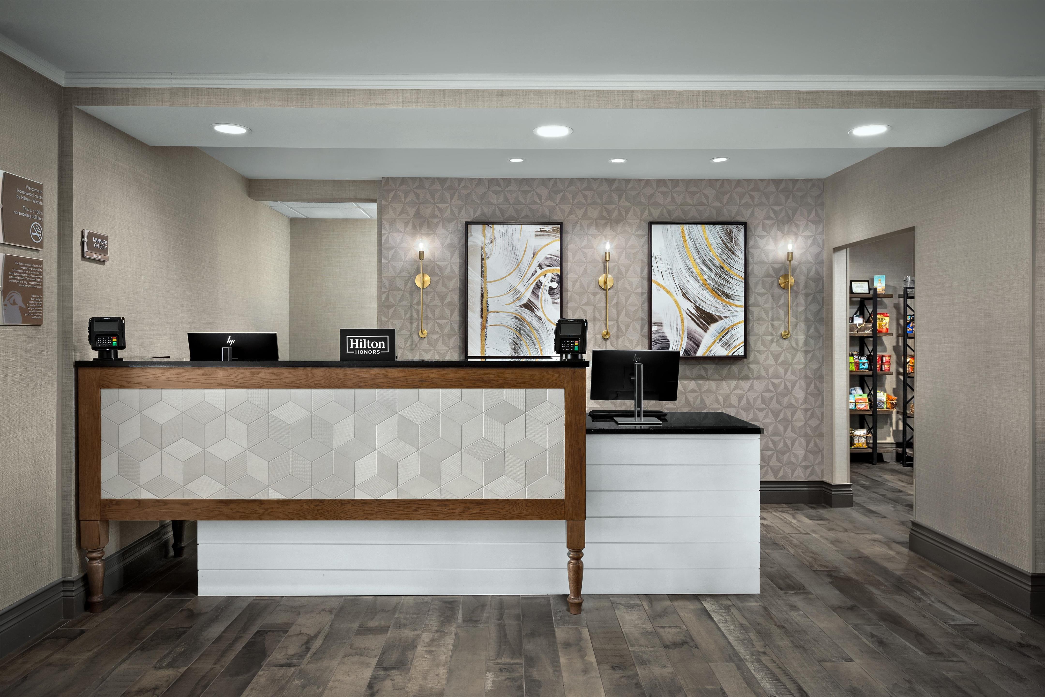 Reception | Homewood Suites by Hilton at The Waterfront