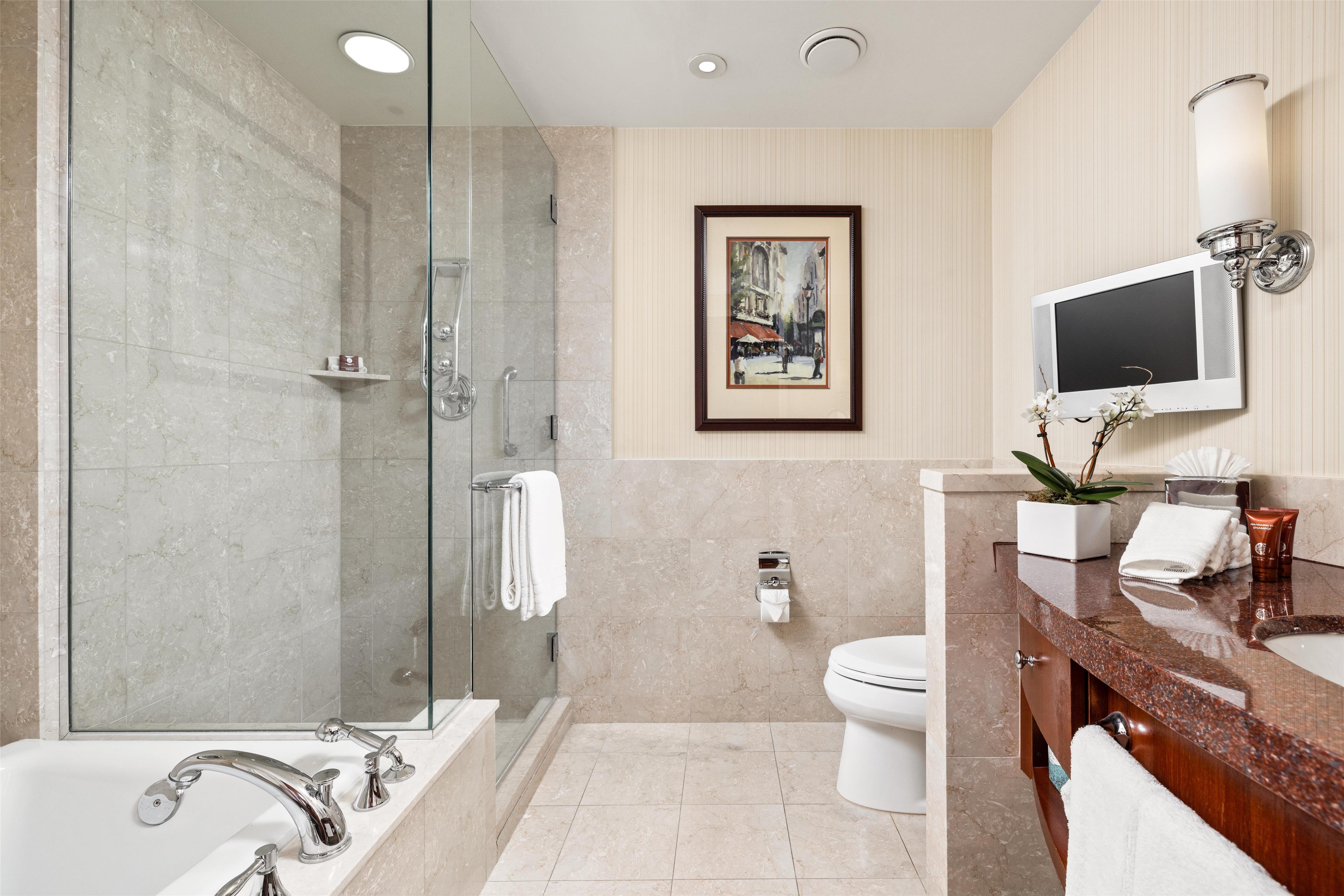Guest room bath