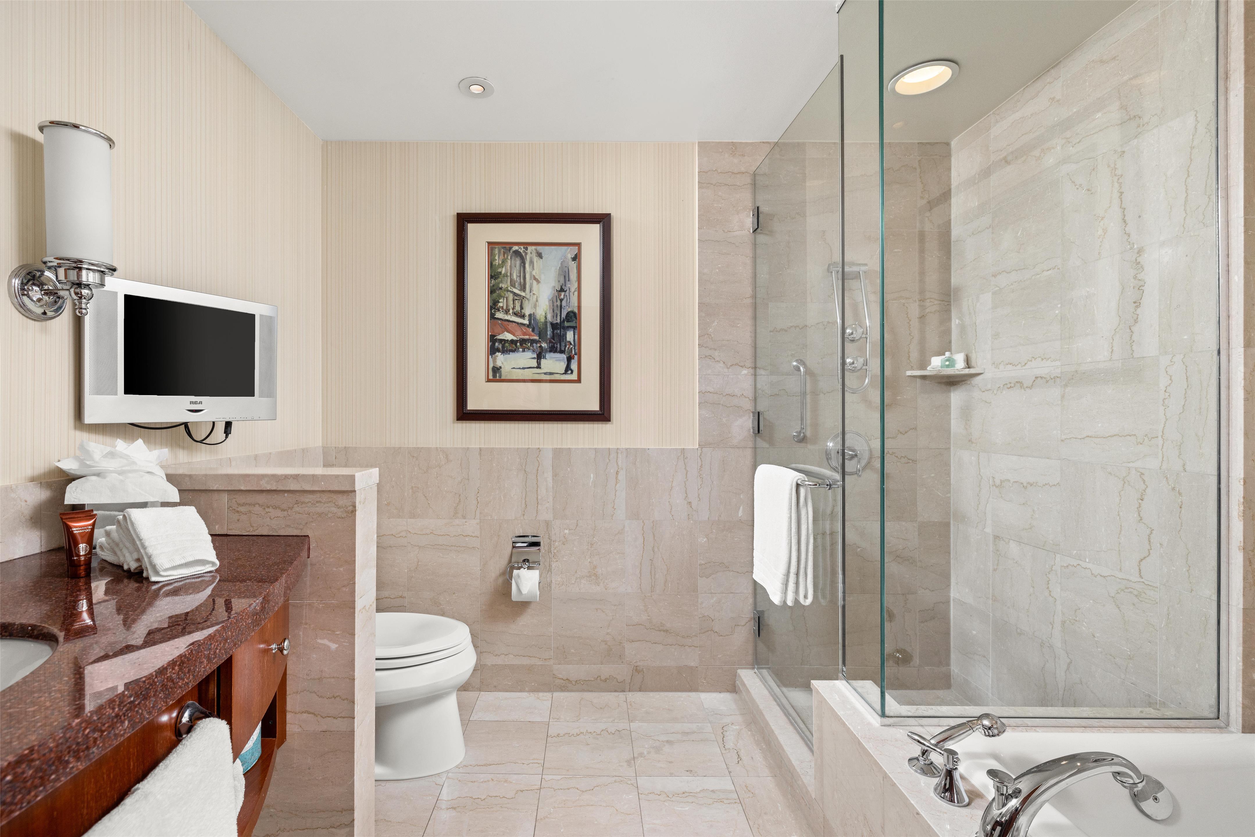 Guest room bath