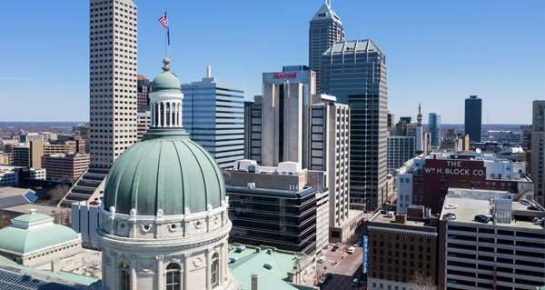 Exterior view - Hilton Hotel Indianapolis