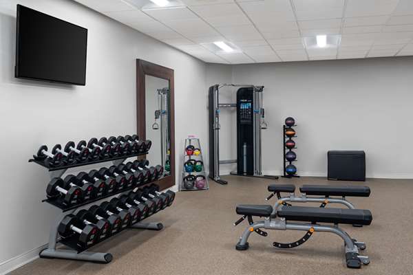Fitness/ Exercise Room - Hilton Hotel Indianapolis