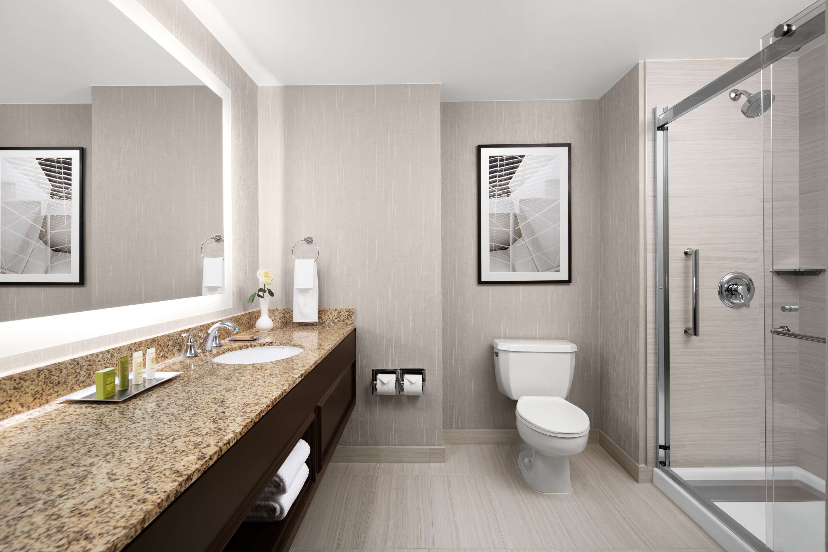 Guest room bath