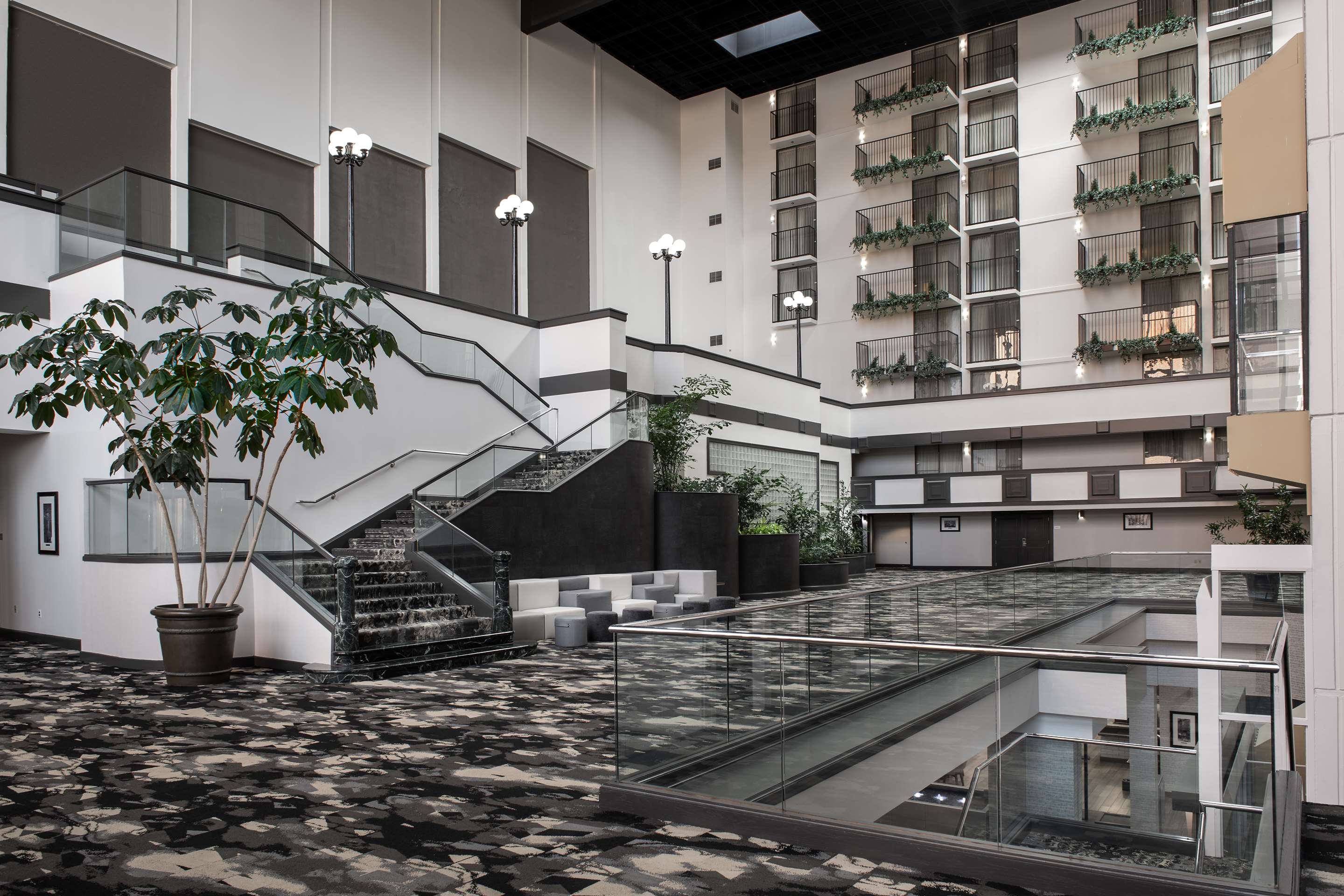 Lobby | Embassy Suites Hotel Winston-Salem