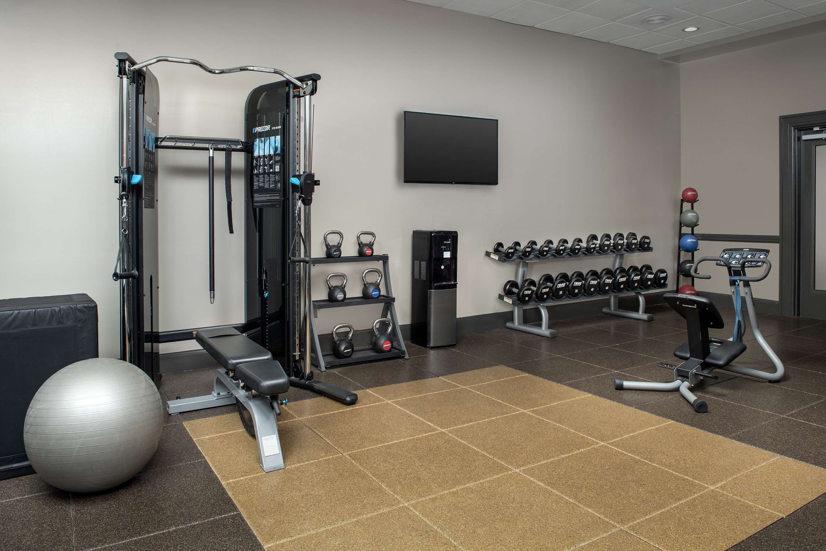 Health club fitness center gym | Embassy Suites Hotel Winston-Salem