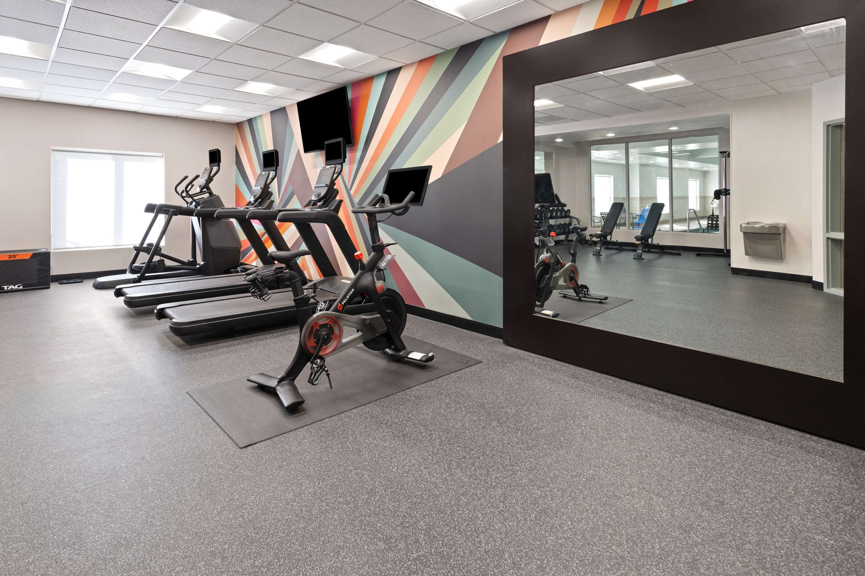 Health club fitness center gym
