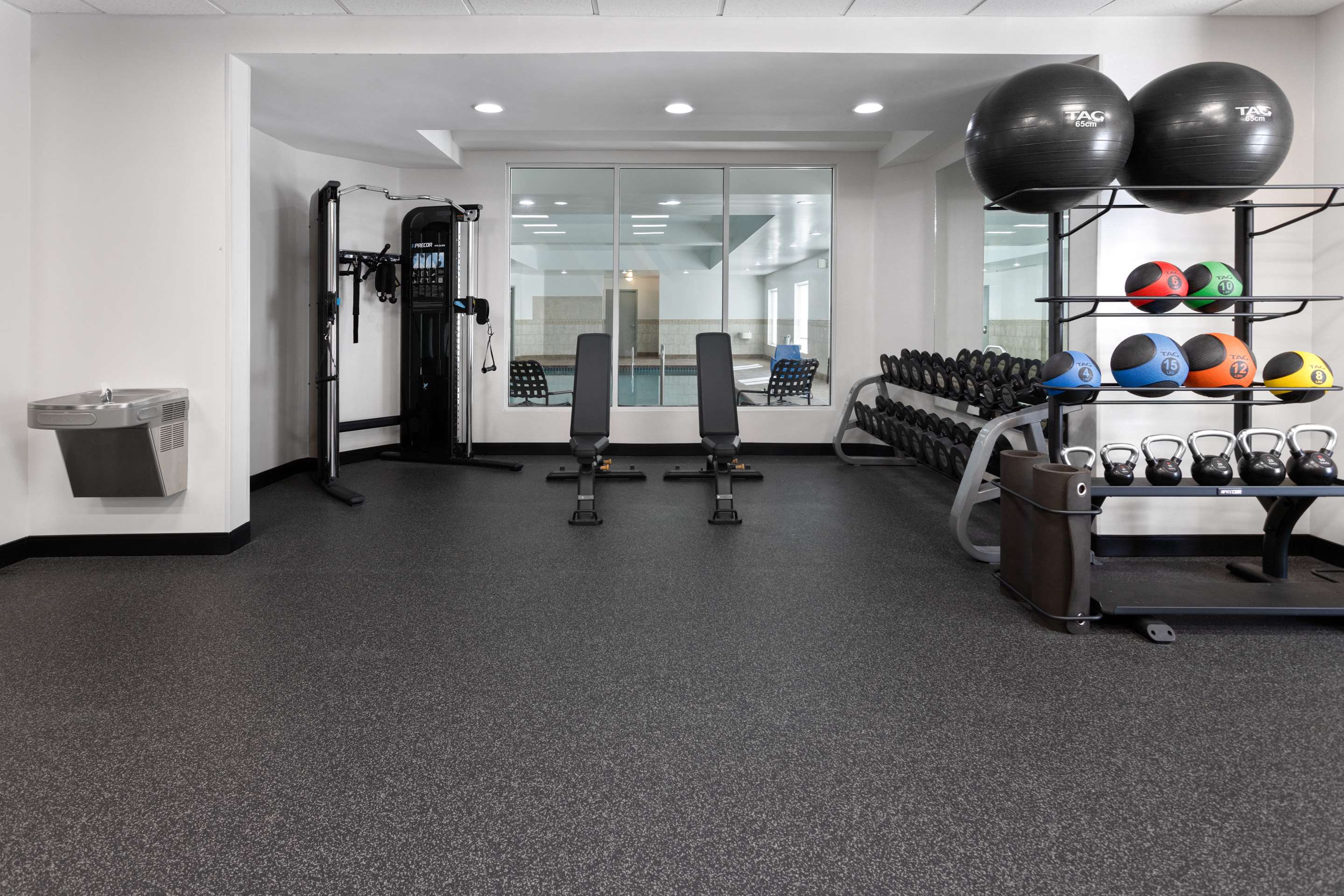 Health club fitness center gym