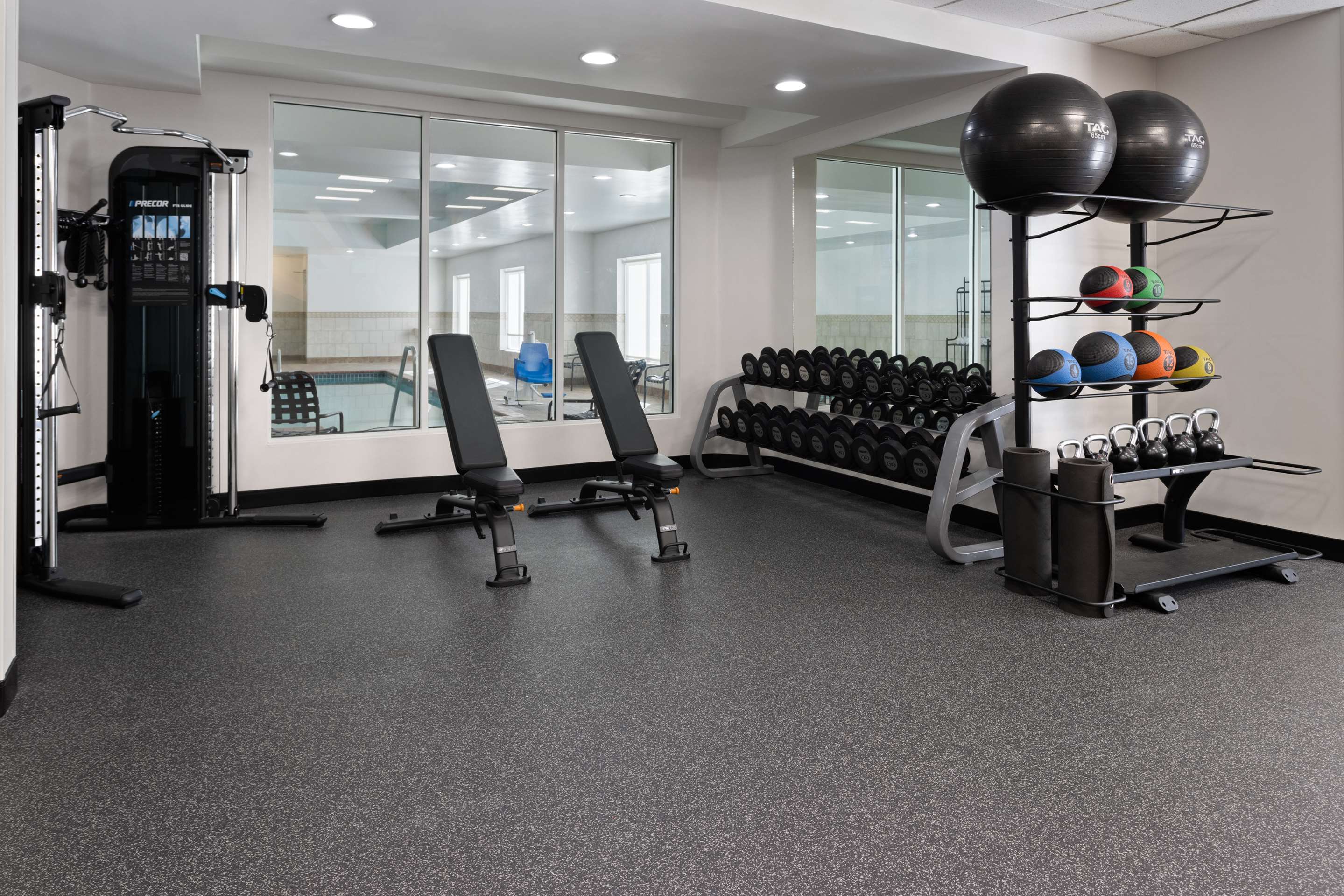 Health club fitness center gym