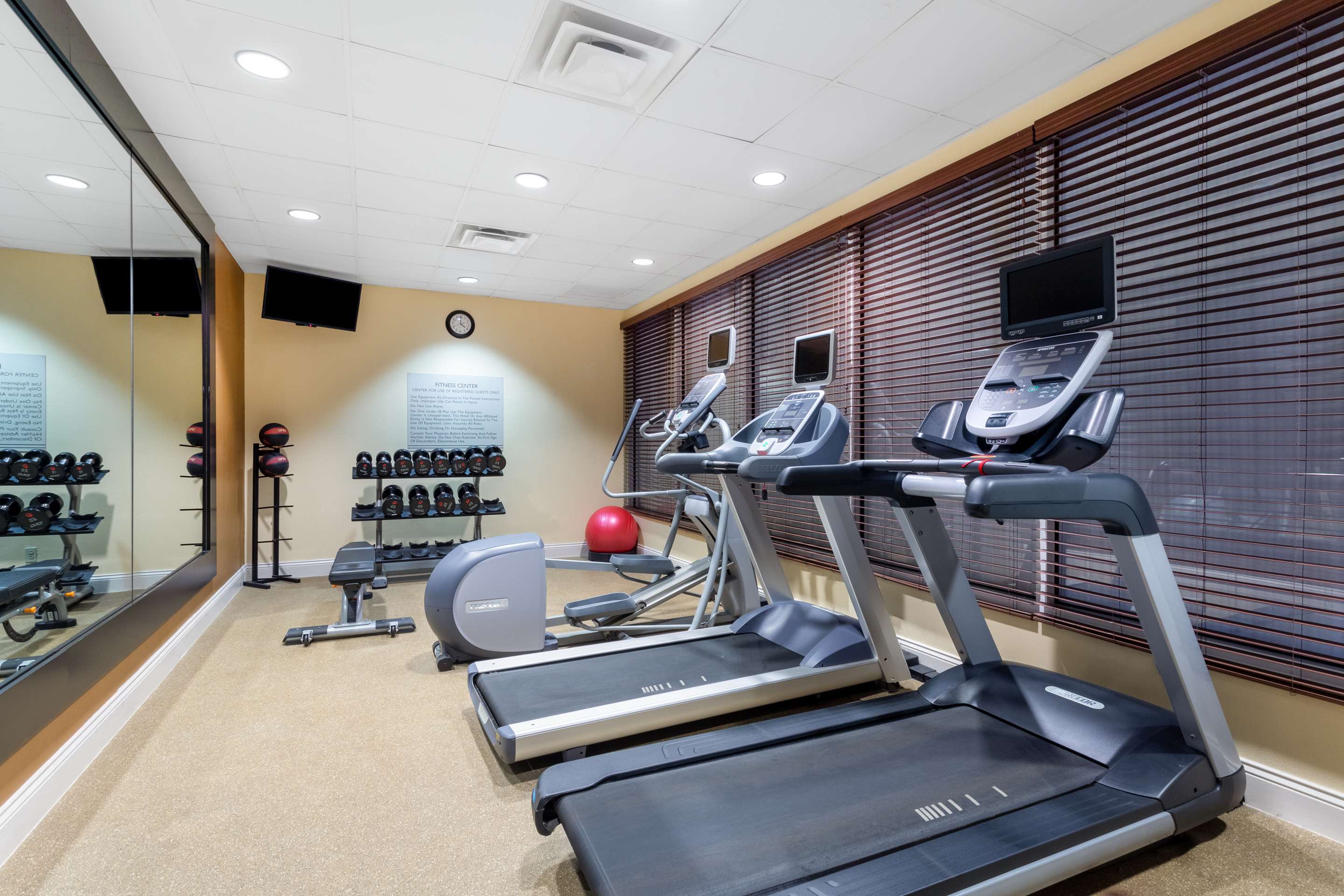 Health club fitness center gym