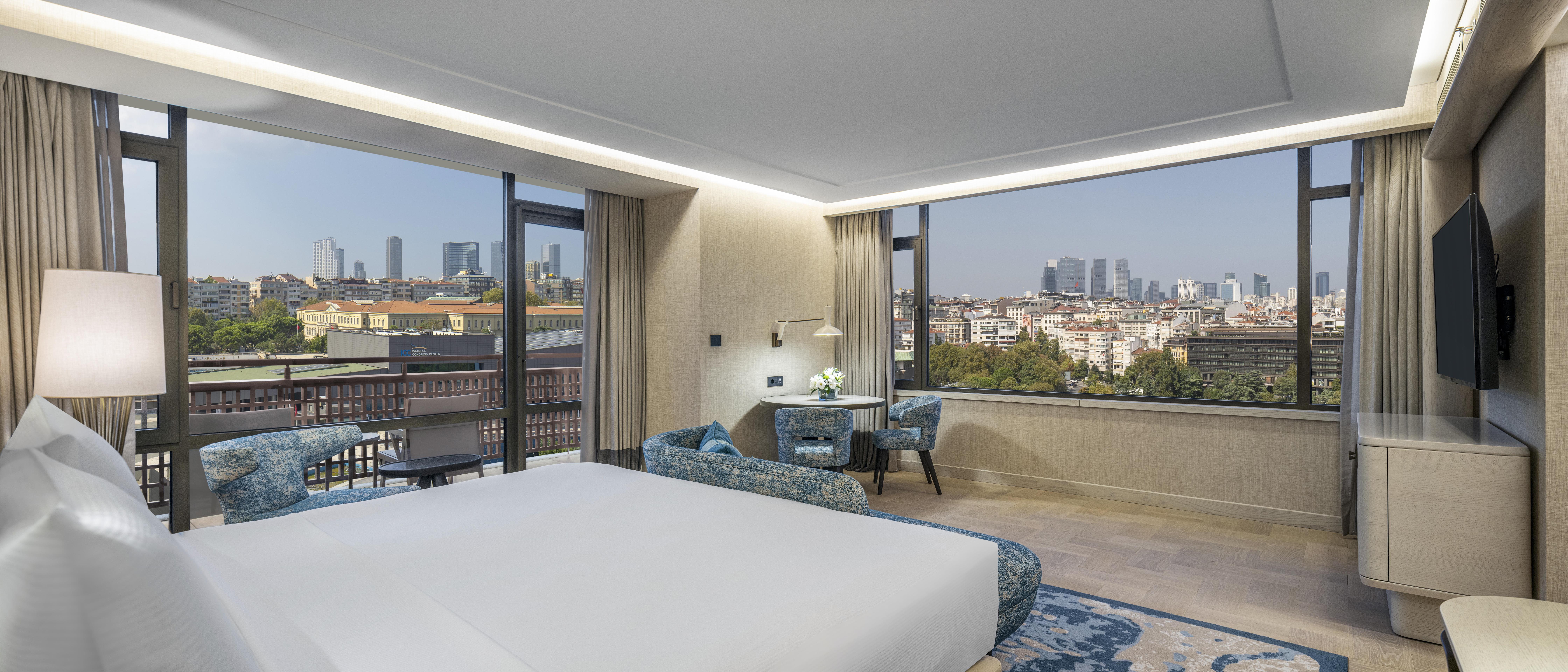 Hilton Istanbul Bosphorus Room Type - Executive Suite with Kitchenette and Bosphorus View Hilton Istanbul Bosphorus Room Type - Executive Suite with Kitchenette and Bosphorus View