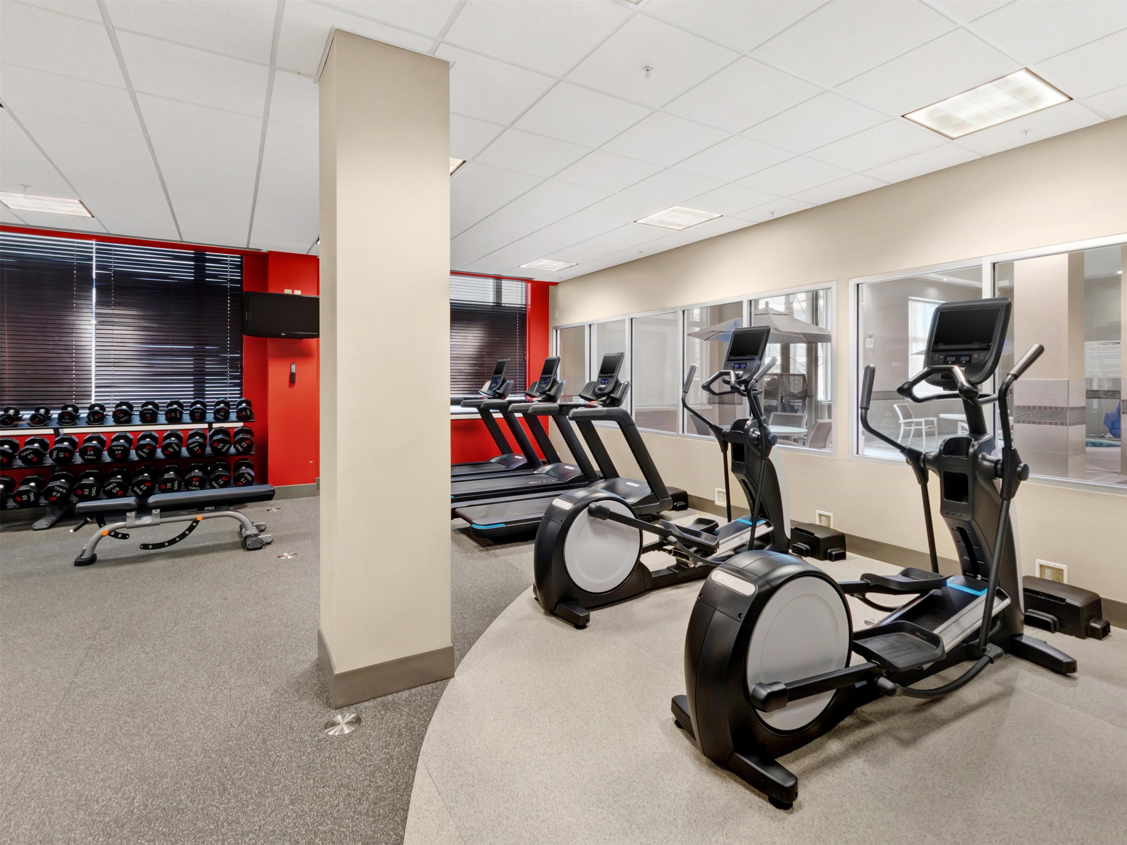 Health club fitness center gym | Hilton Garden Inn Ithaca