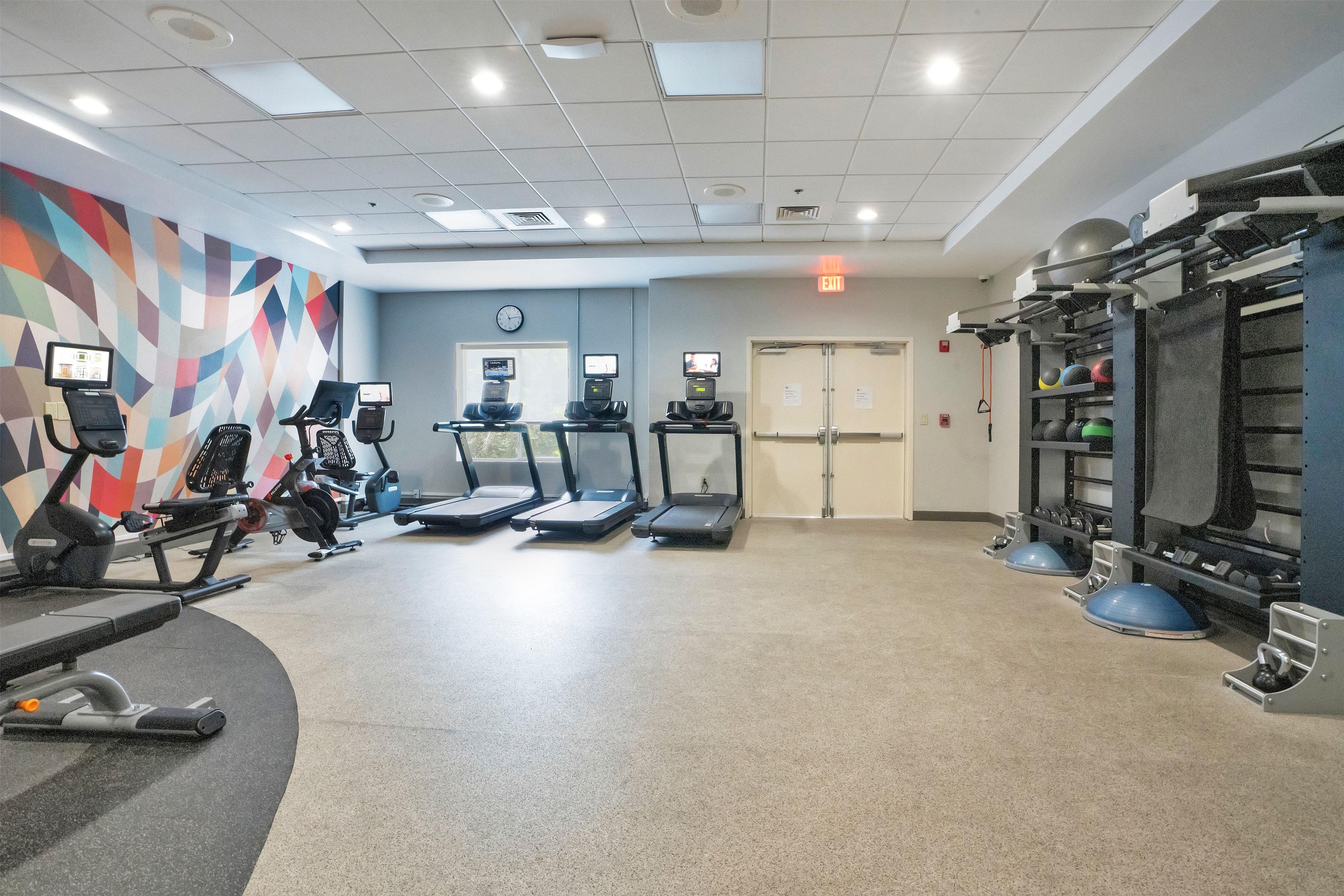 Health club fitness center gym | Hilton Garden Inn Jacksonville Airport