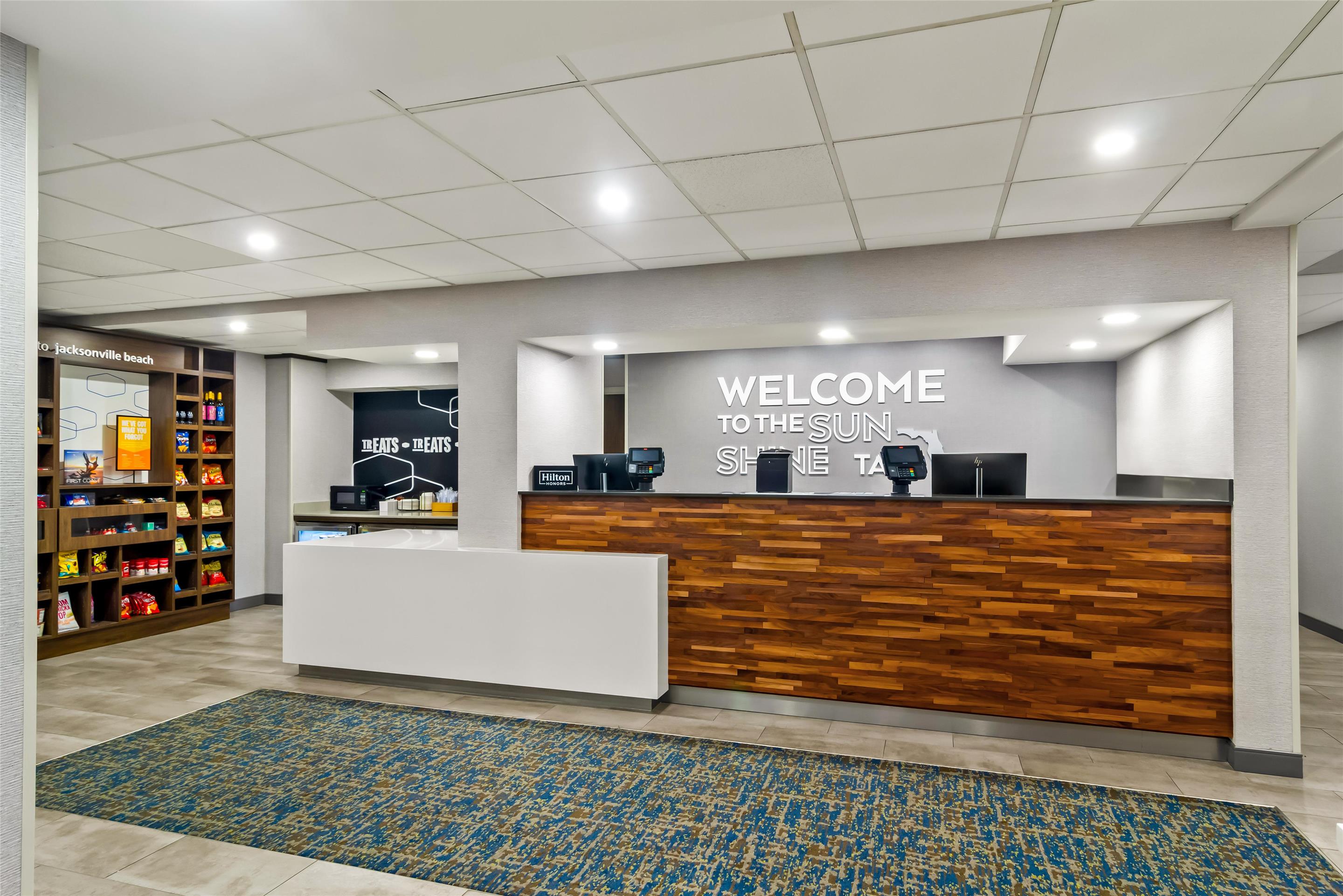 Reception | Hampton Inn Jacksonville Ponte Vedra