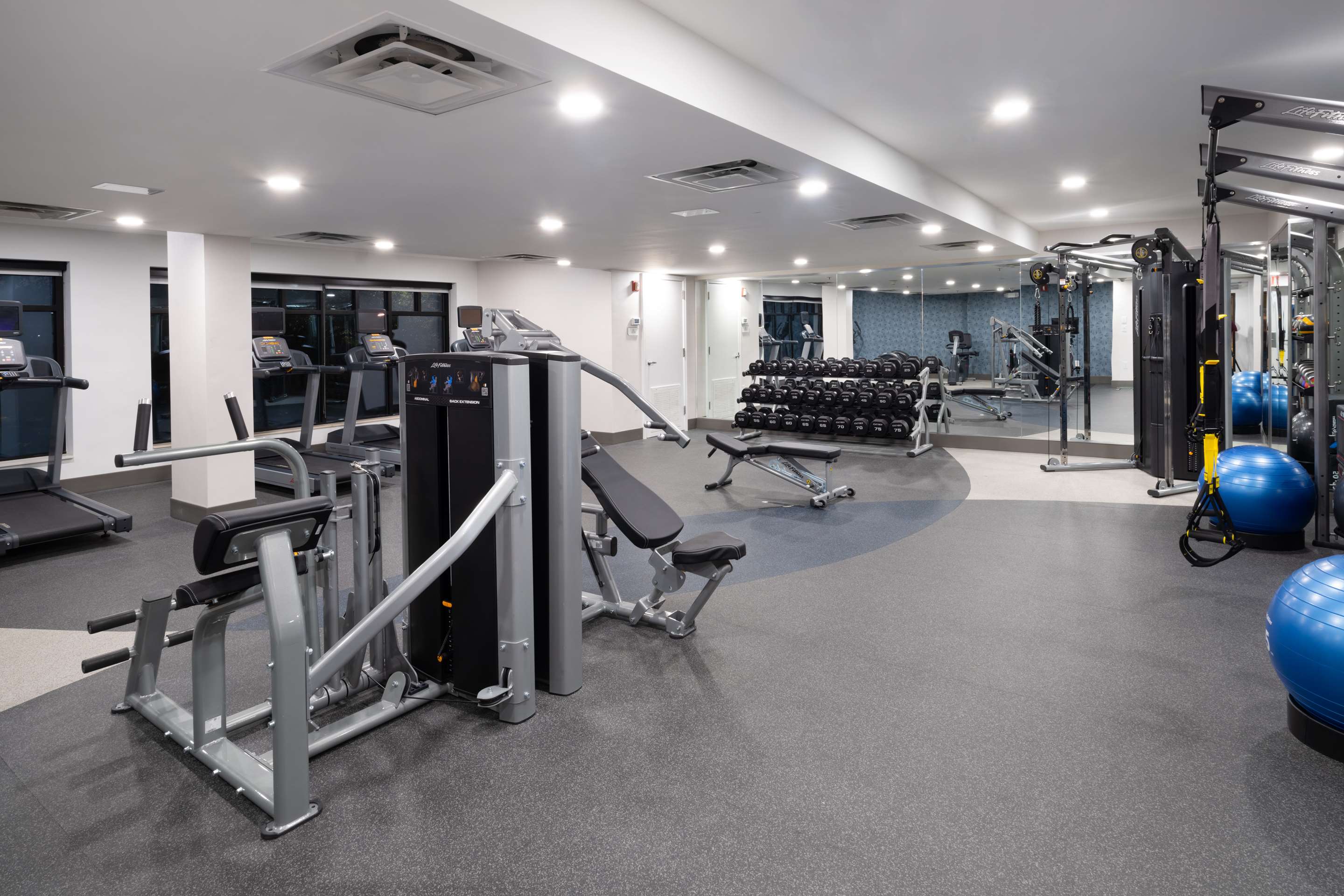 Health club fitness center gym | Hilton Garden Inn Jacksonville Ponte Vedra Sawgrass