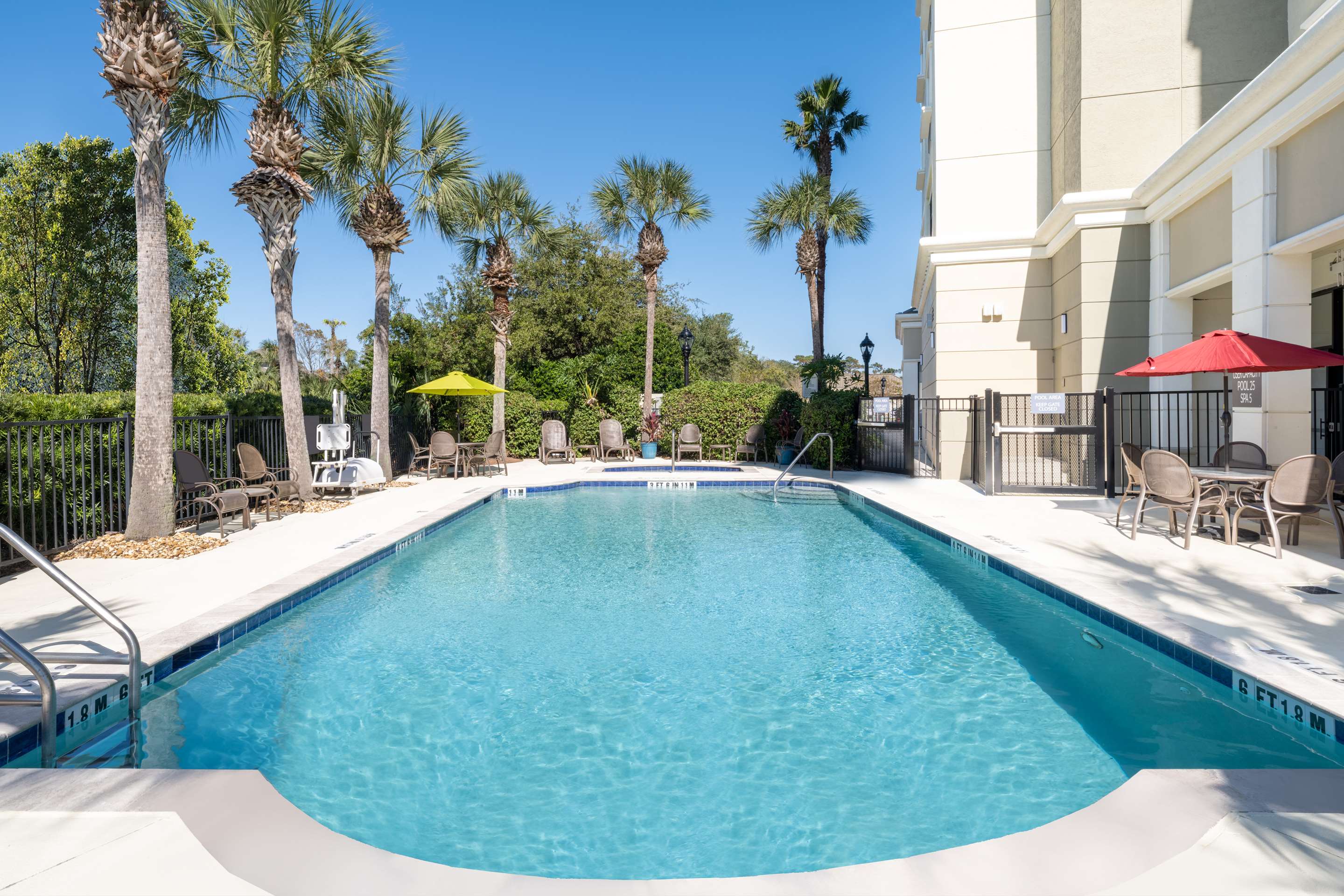 Pool | Hilton Garden Inn Jacksonville Ponte Vedra Sawgrass