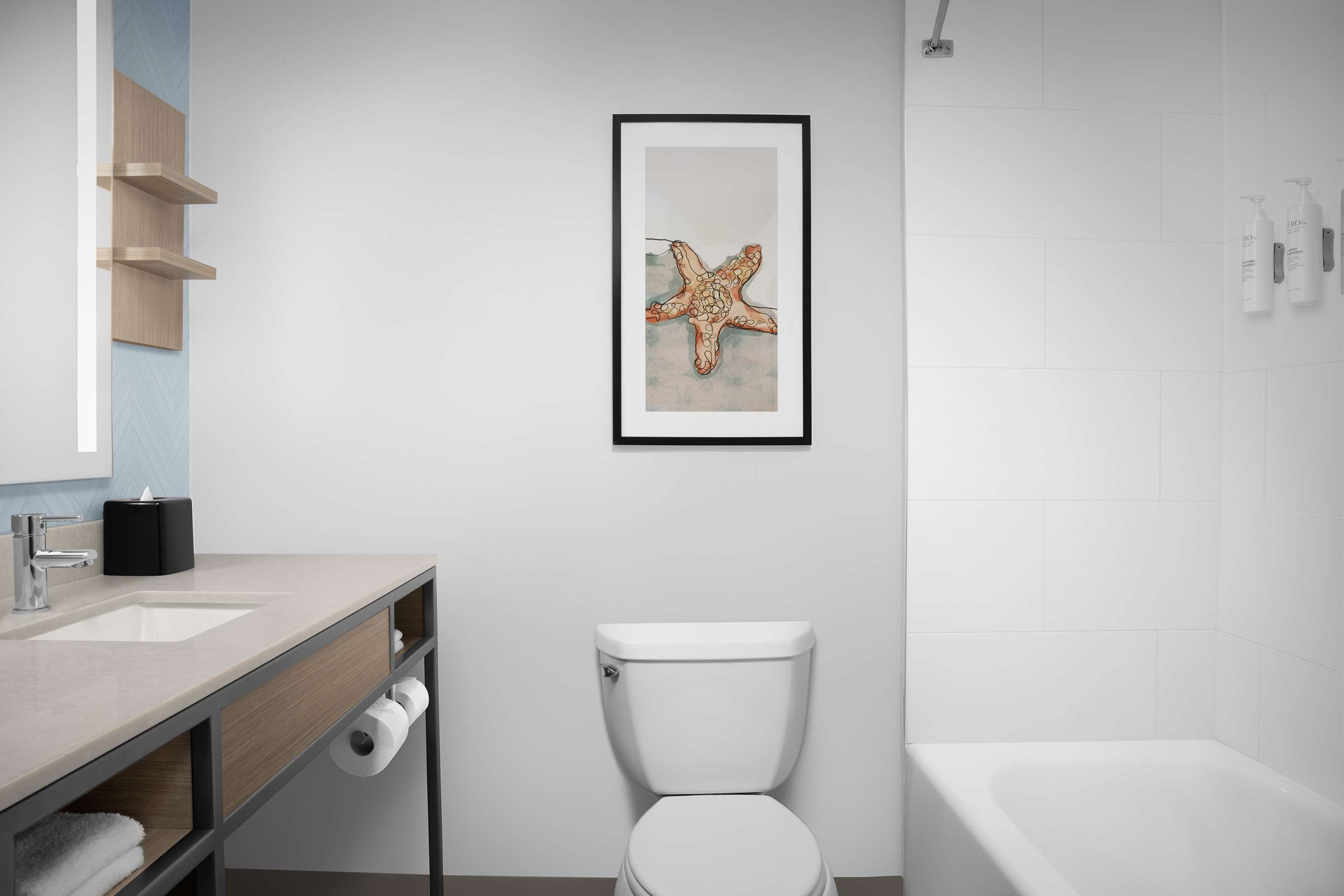 Guest room bath