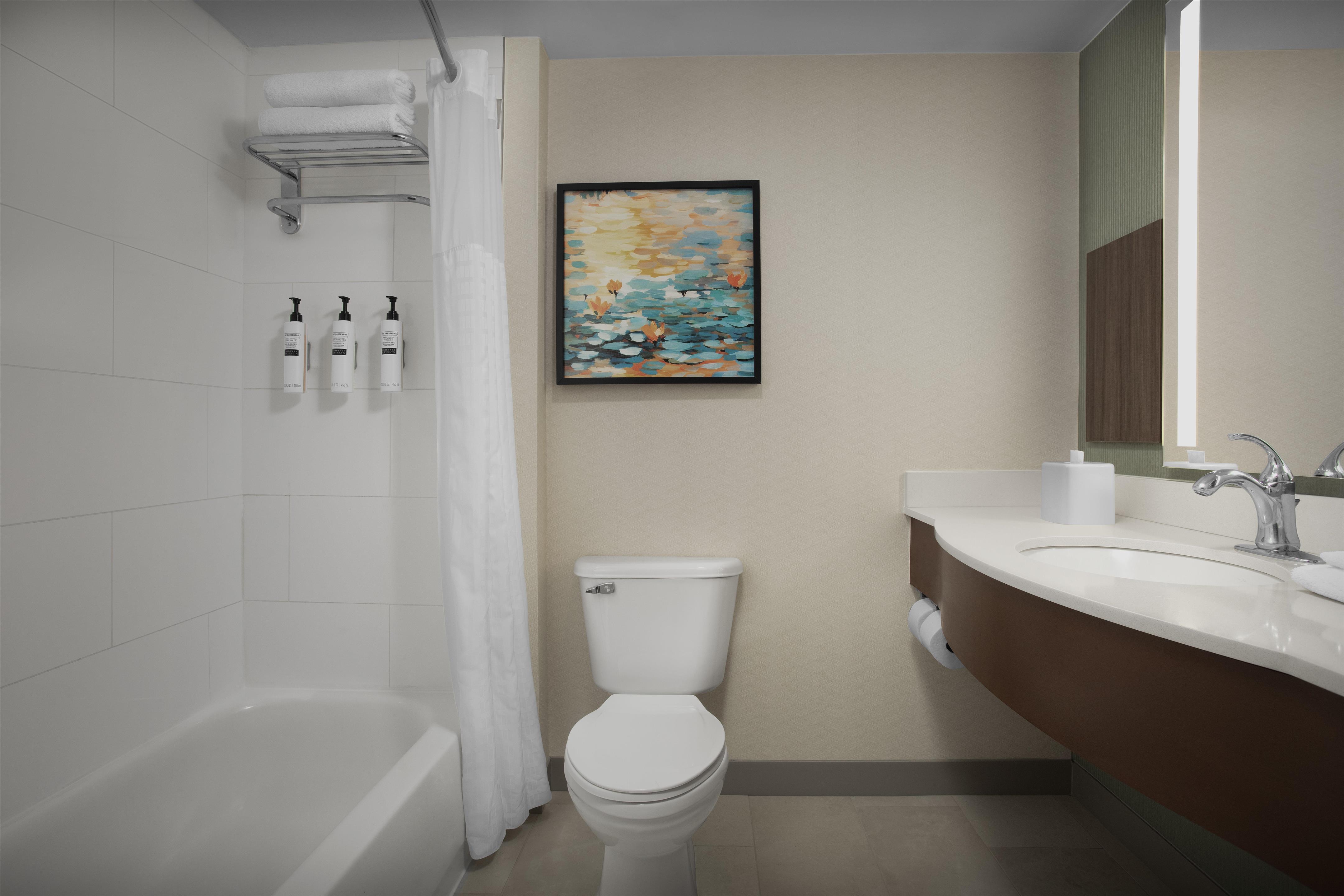 Guest room bath