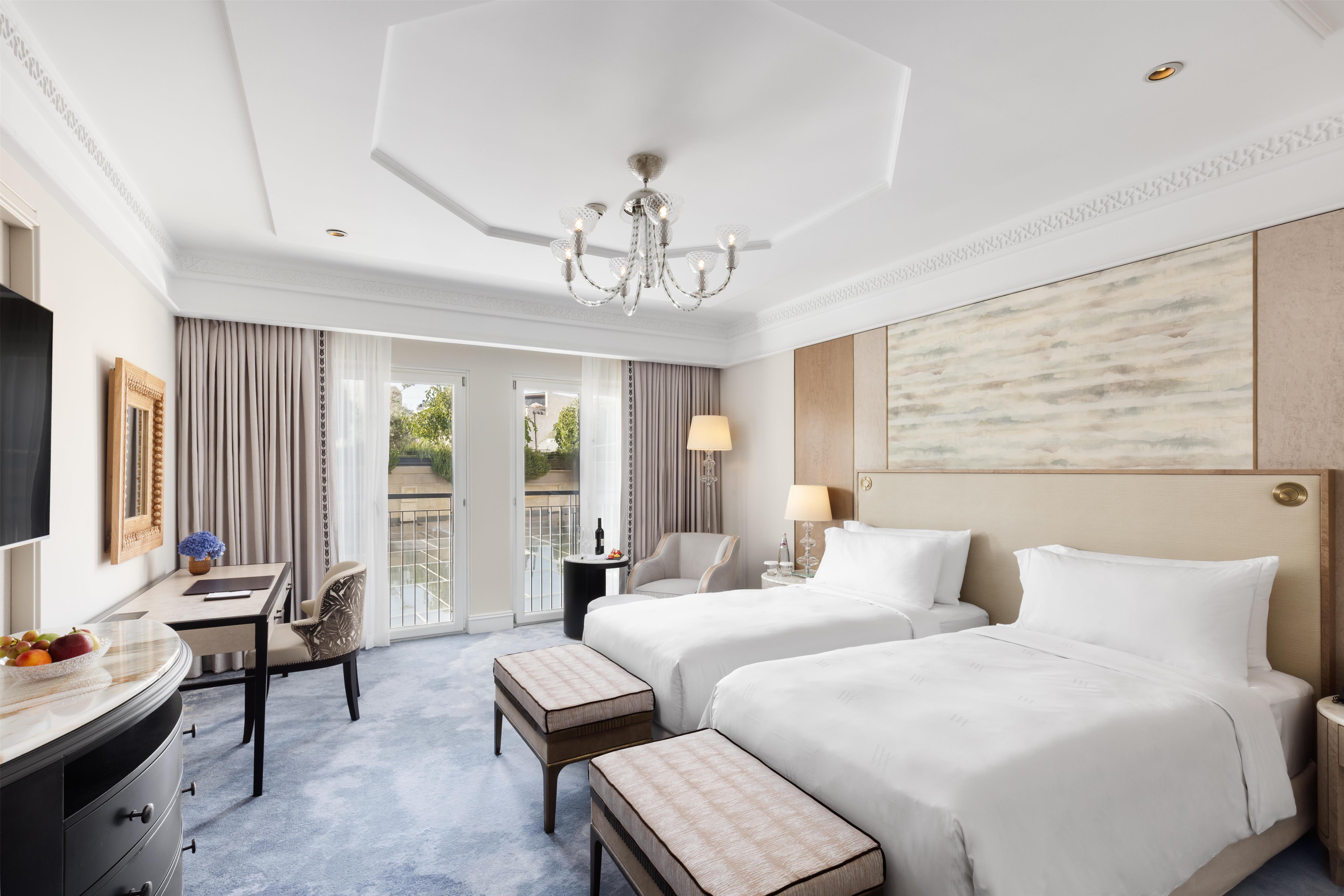 Waldorf Astoria Jerusalem by Hilton Room Type - PREMIER DELUXE TWIN ROOM