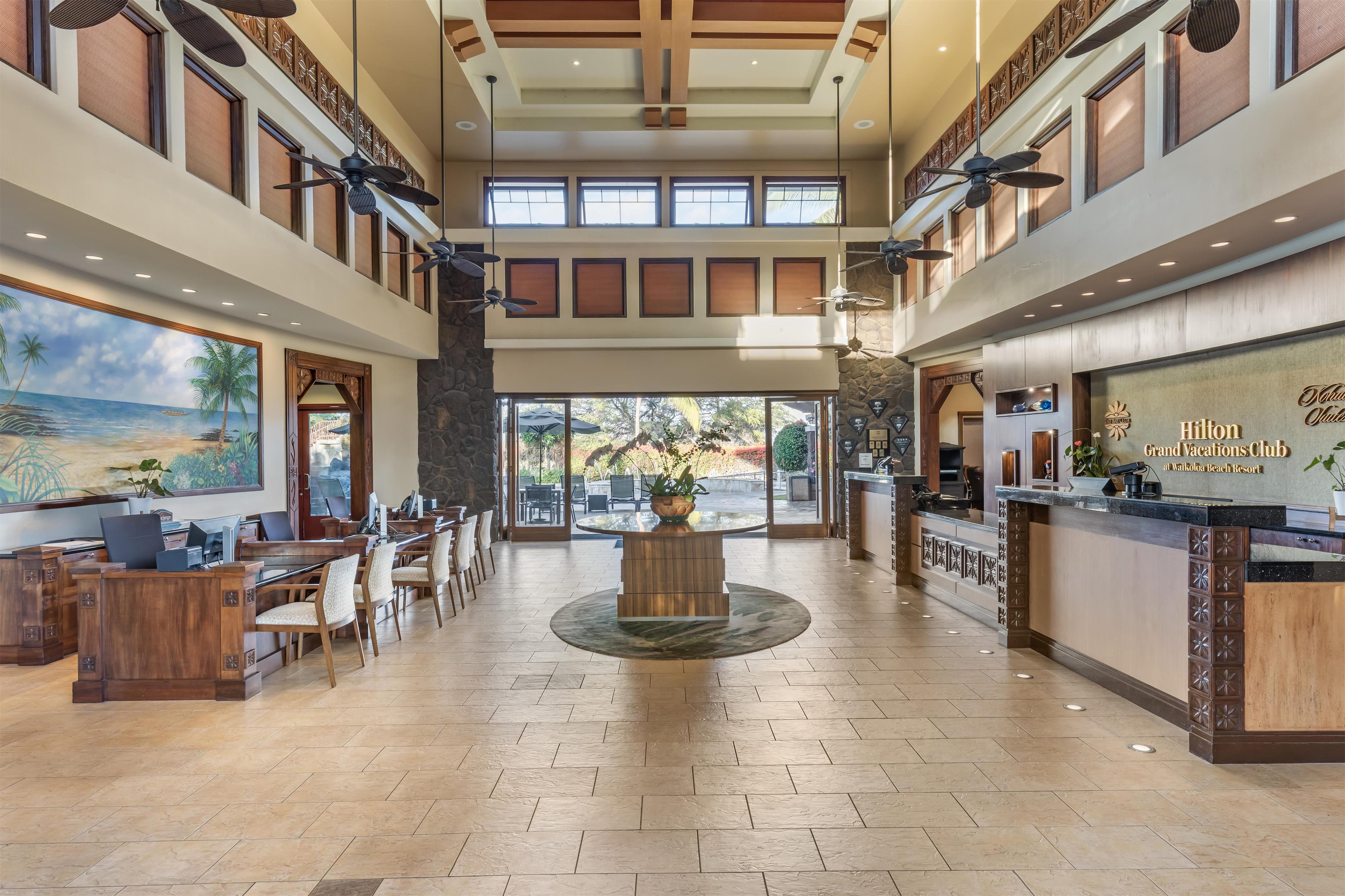 Reception | Hilton Grand Vacations Club Kohala Suites Waikoloa