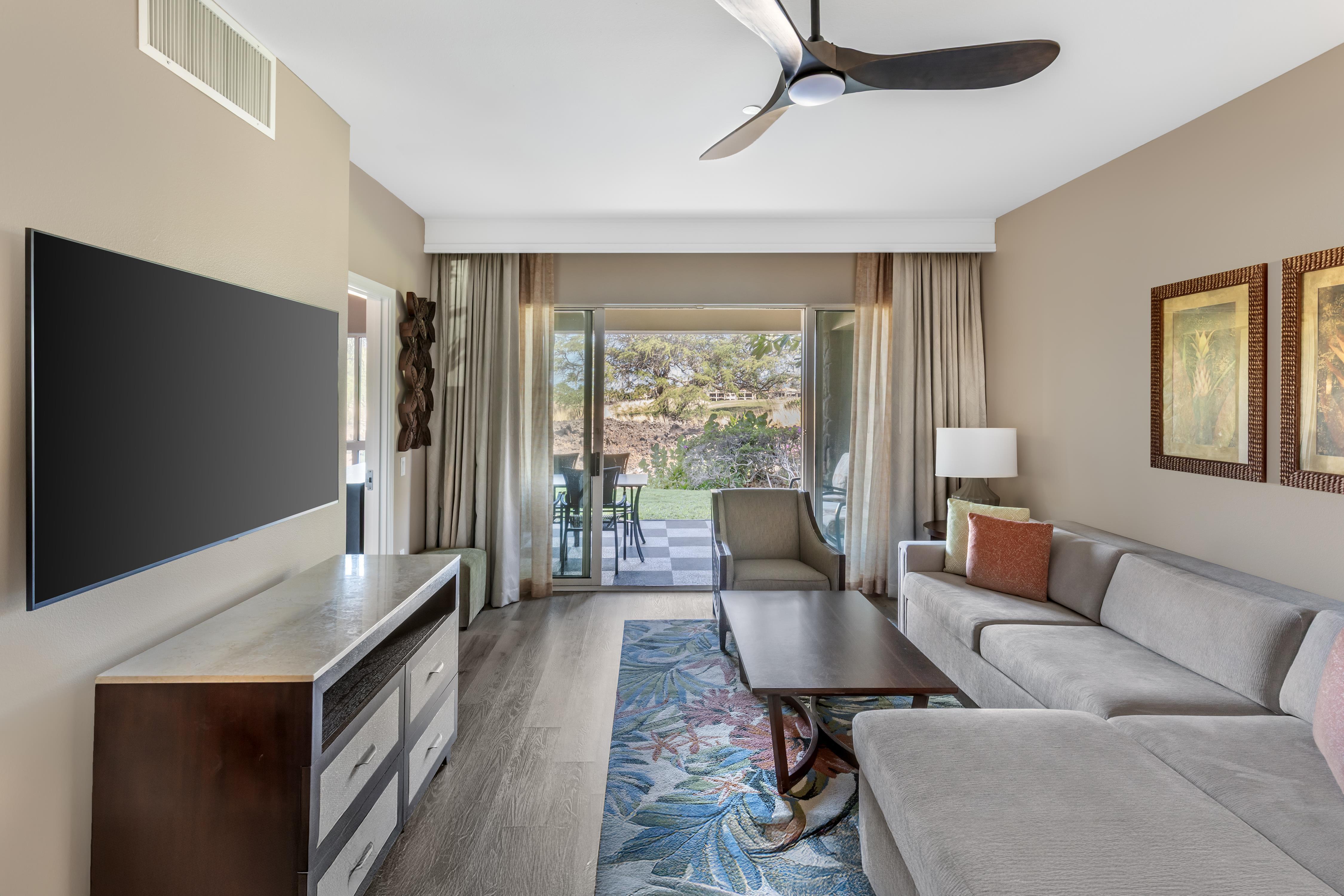 Kohala Suites by Hilton Grand Vacations Room Type - 2 BDRM GOLF VIEW SUITE