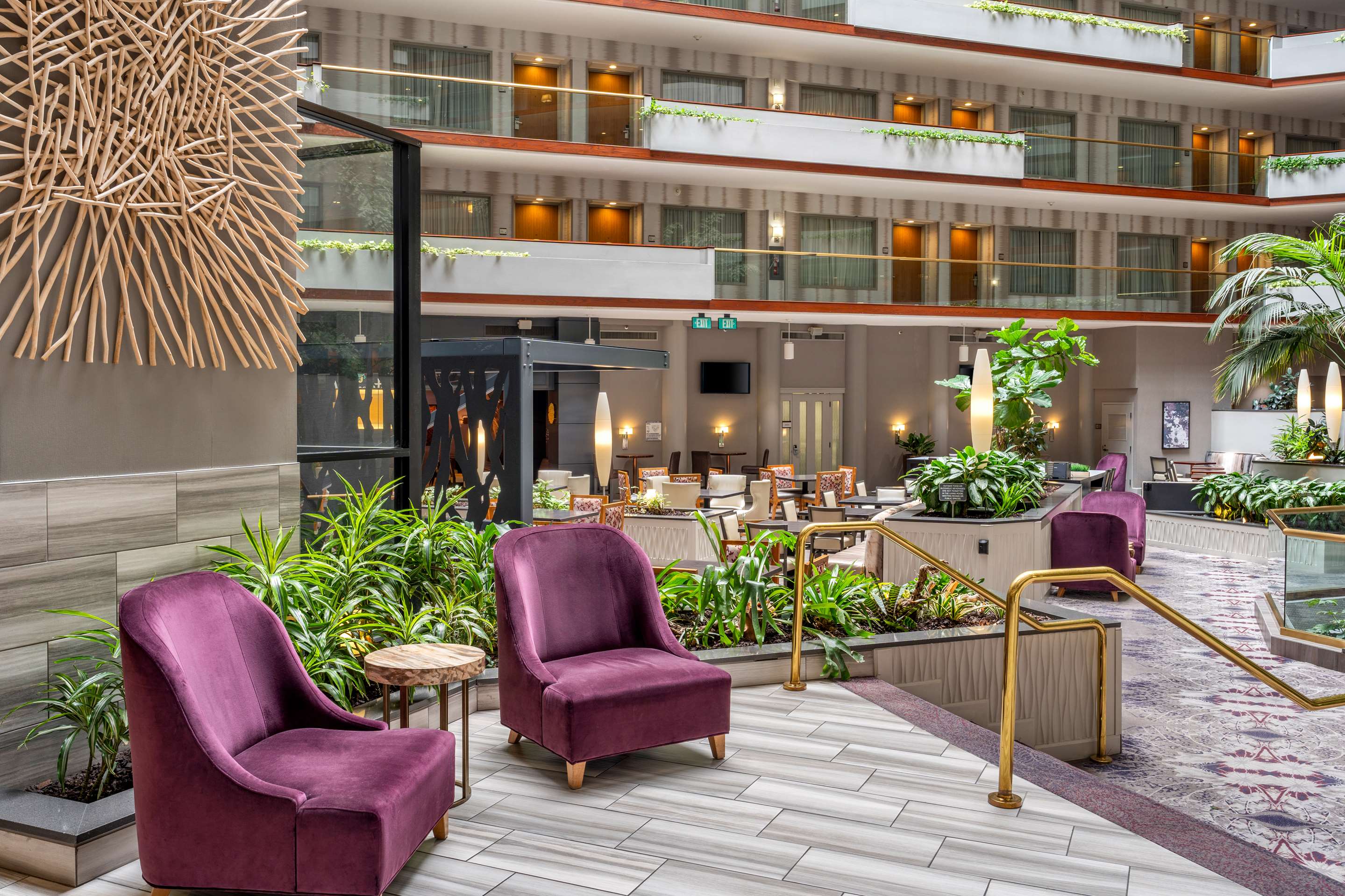 Lobby | Embassy Suites by Hilton Irvine Orange County Airport