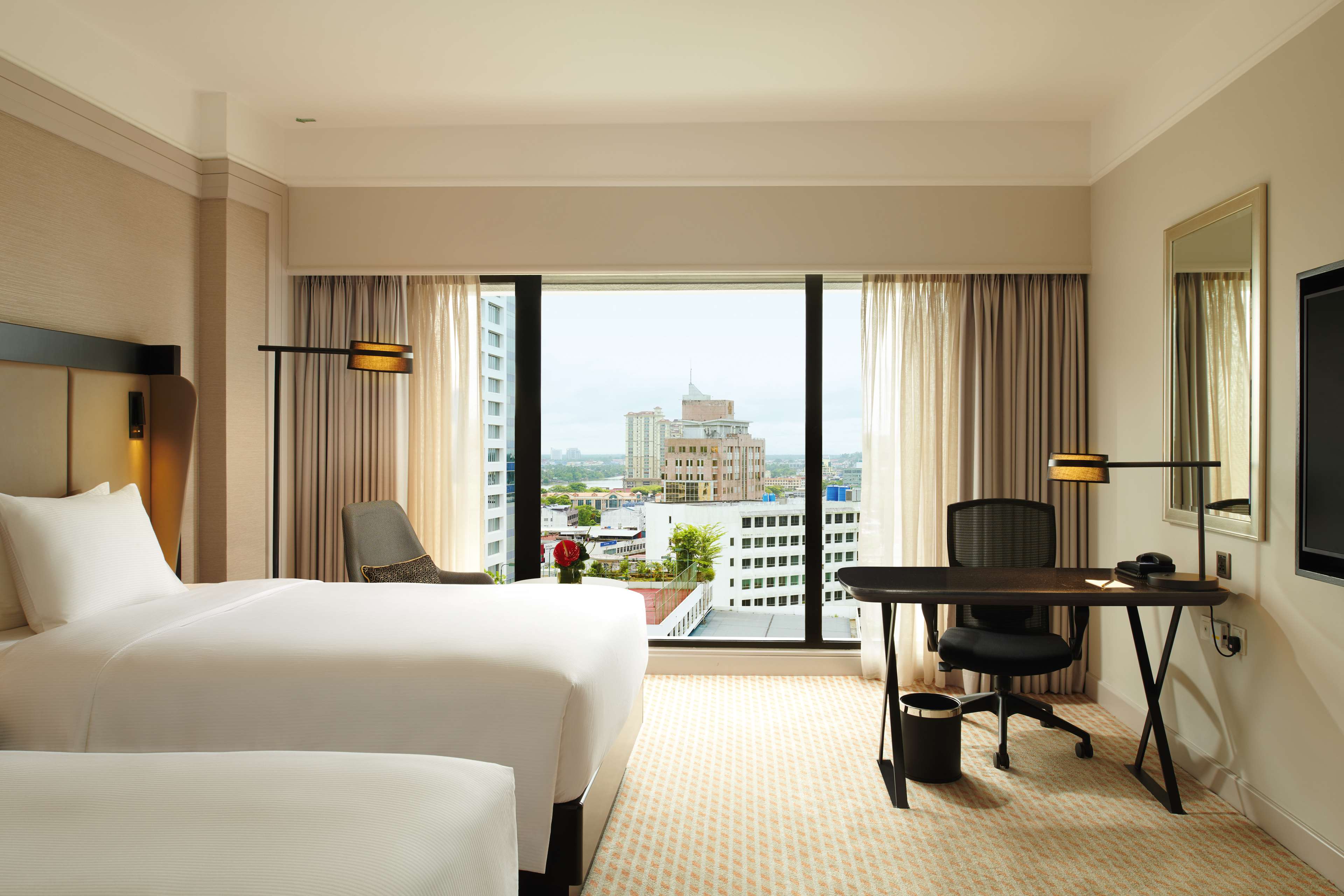 Hilton Kuching Room Type - TWIN DELUXE CITYVIEW