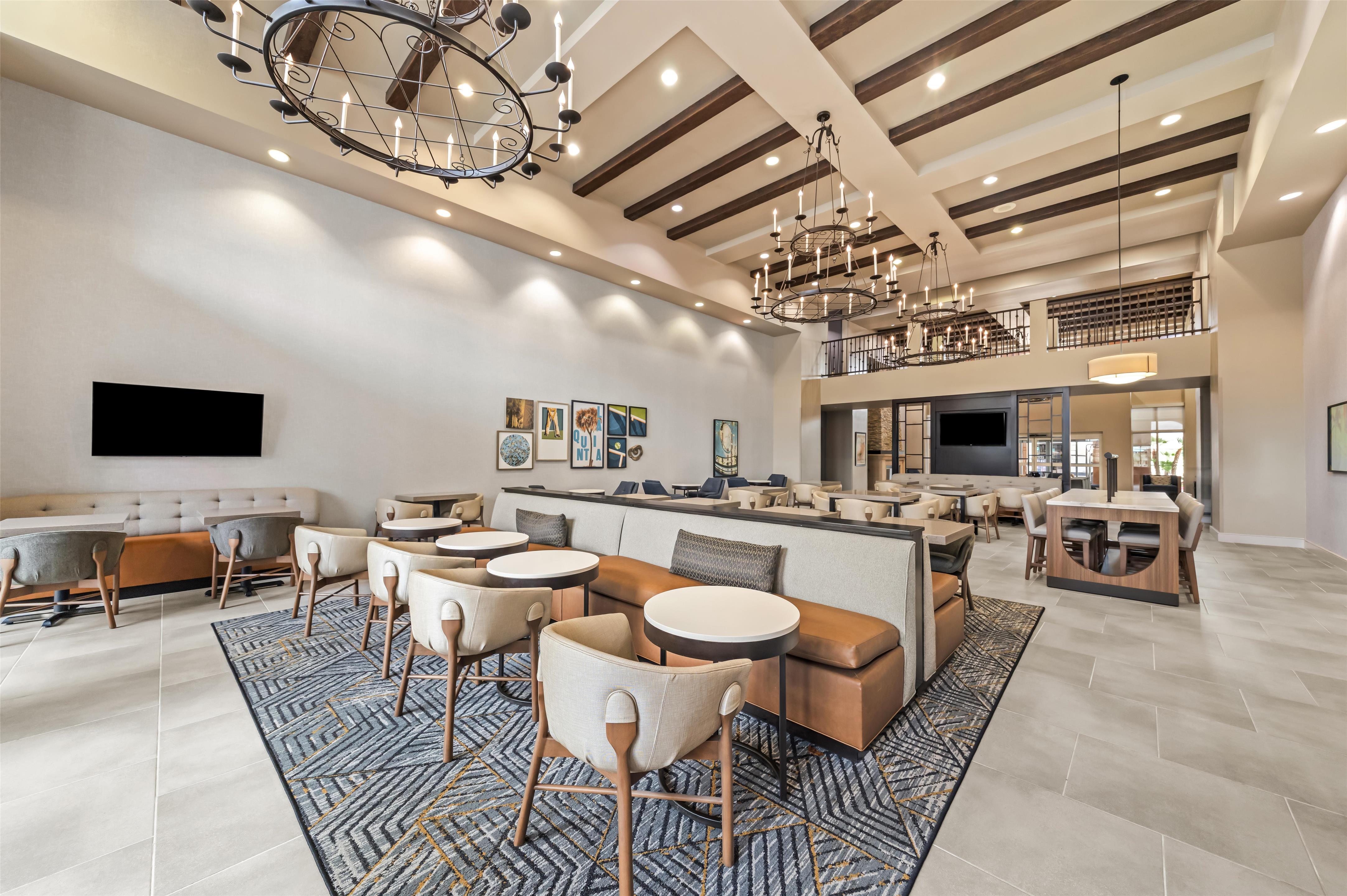 Breakfast Area | Homewood Suites by Hilton La Quinta
