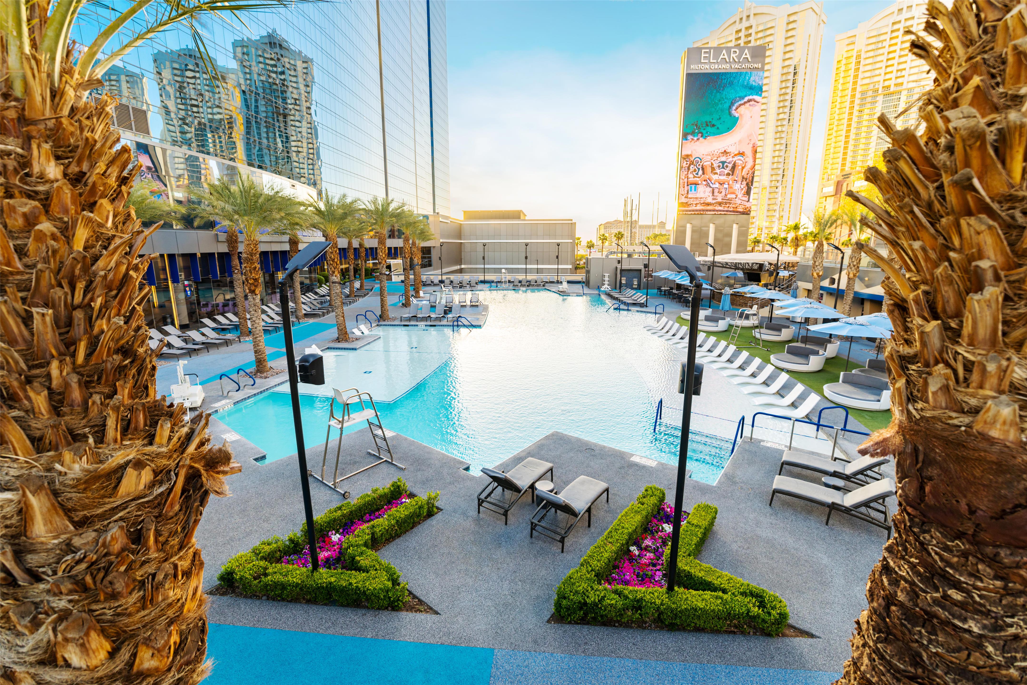 Pool | Hilton Grand Vacations Club Elara Center Strip Las Vegas