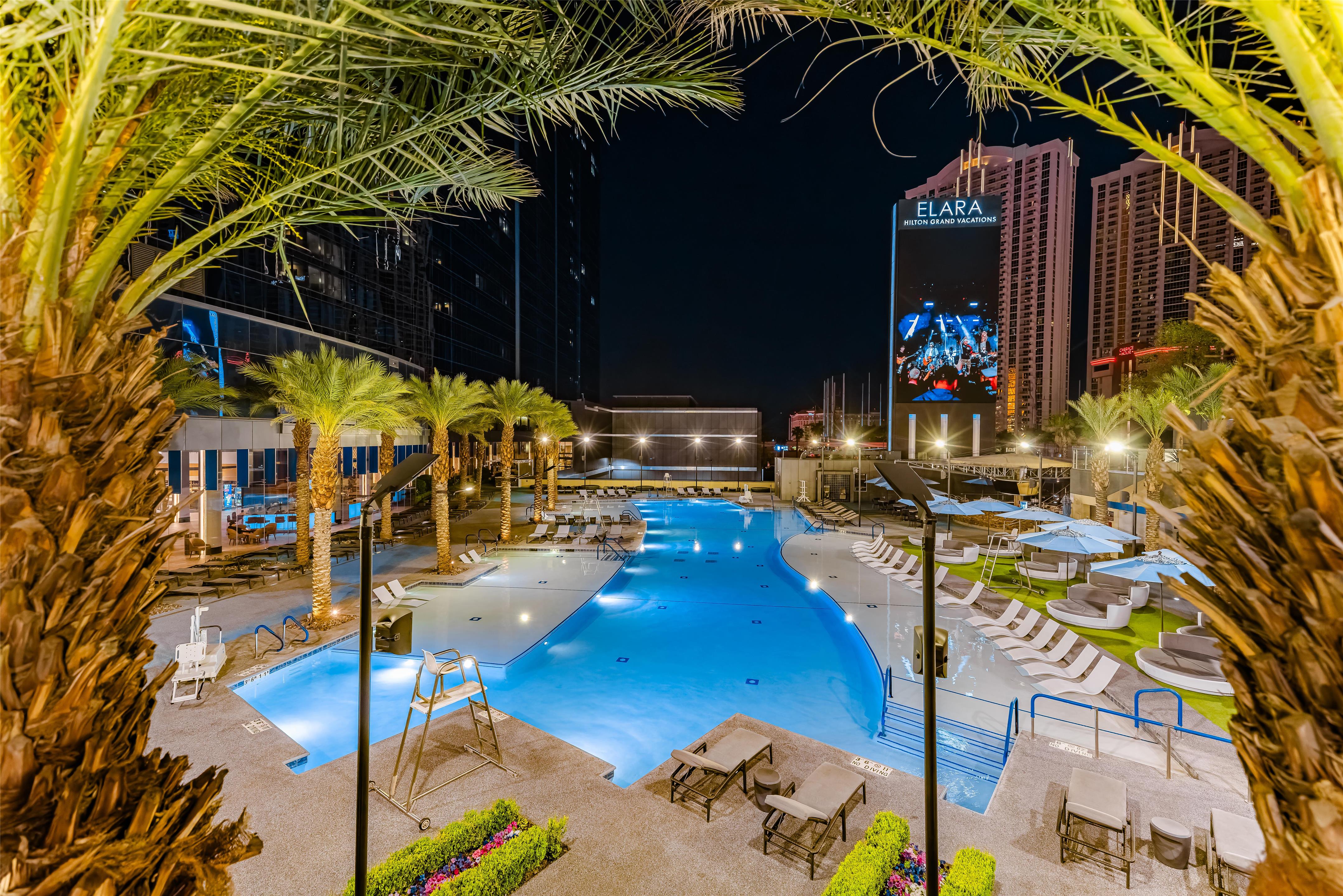 Pool | Hilton Grand Vacations Club Elara Center Strip Las Vegas