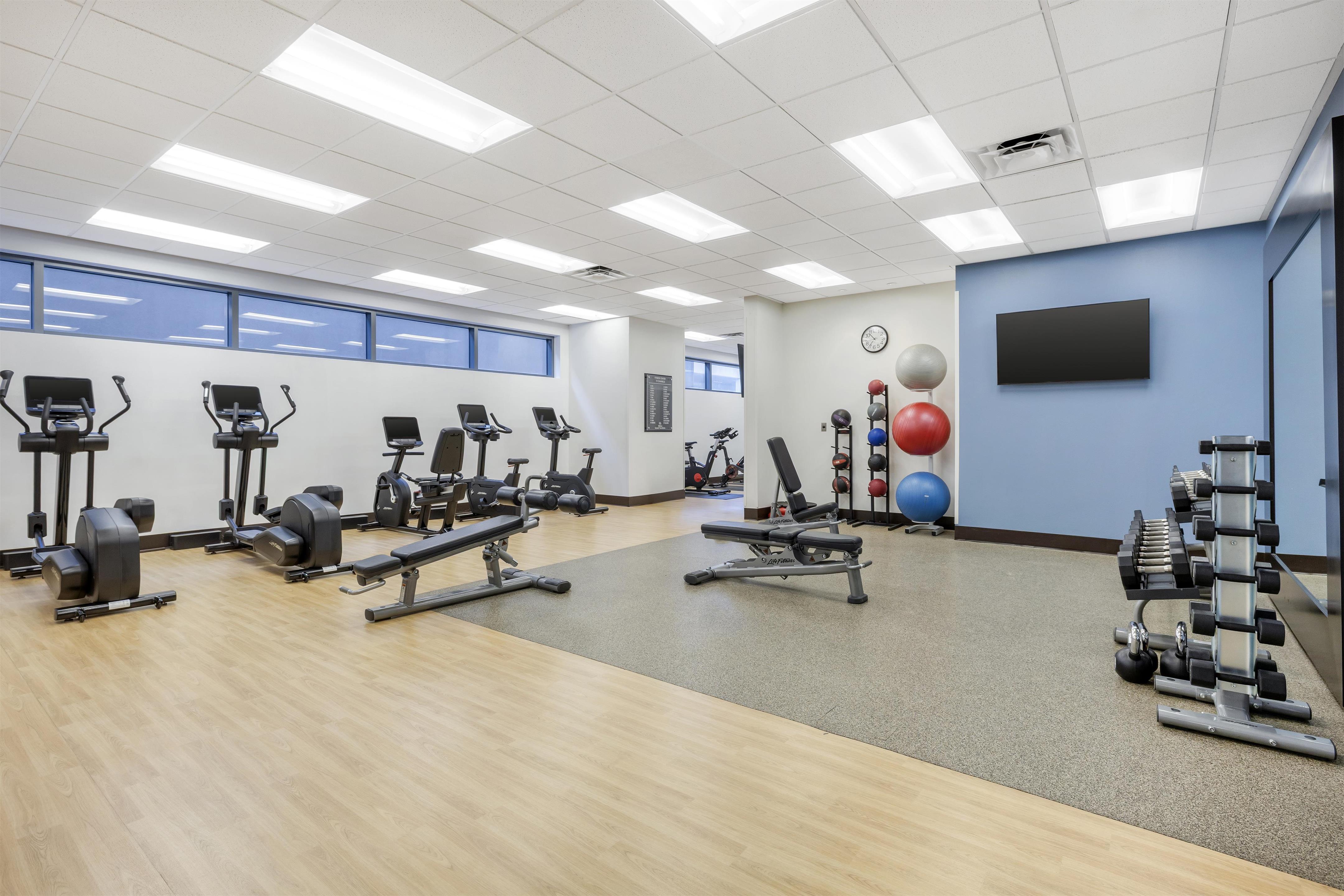 Health club fitness center gym | Hilton Grand Vacations Club Elara Center Strip Las Vegas