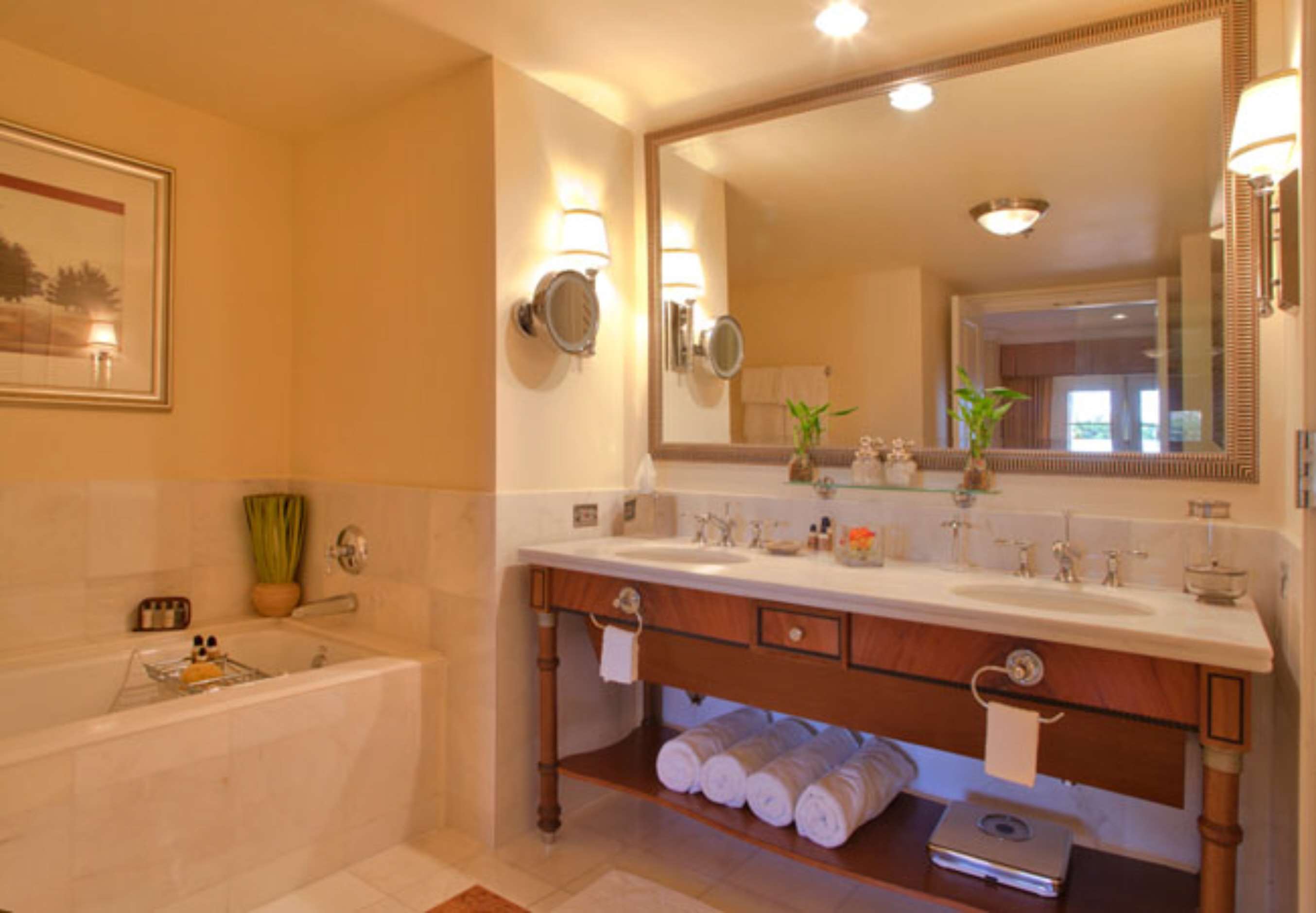 Guest room bath