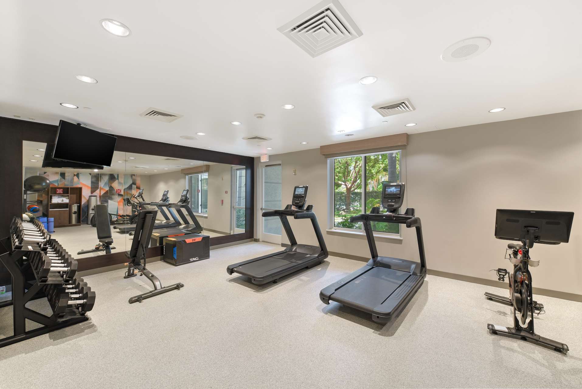 Health club fitness center gym | The Hilton Garden Inn LAX El Segundo