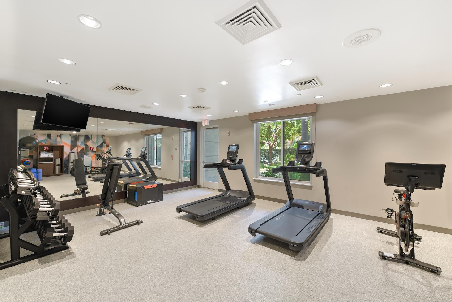 Health club fitness center gym