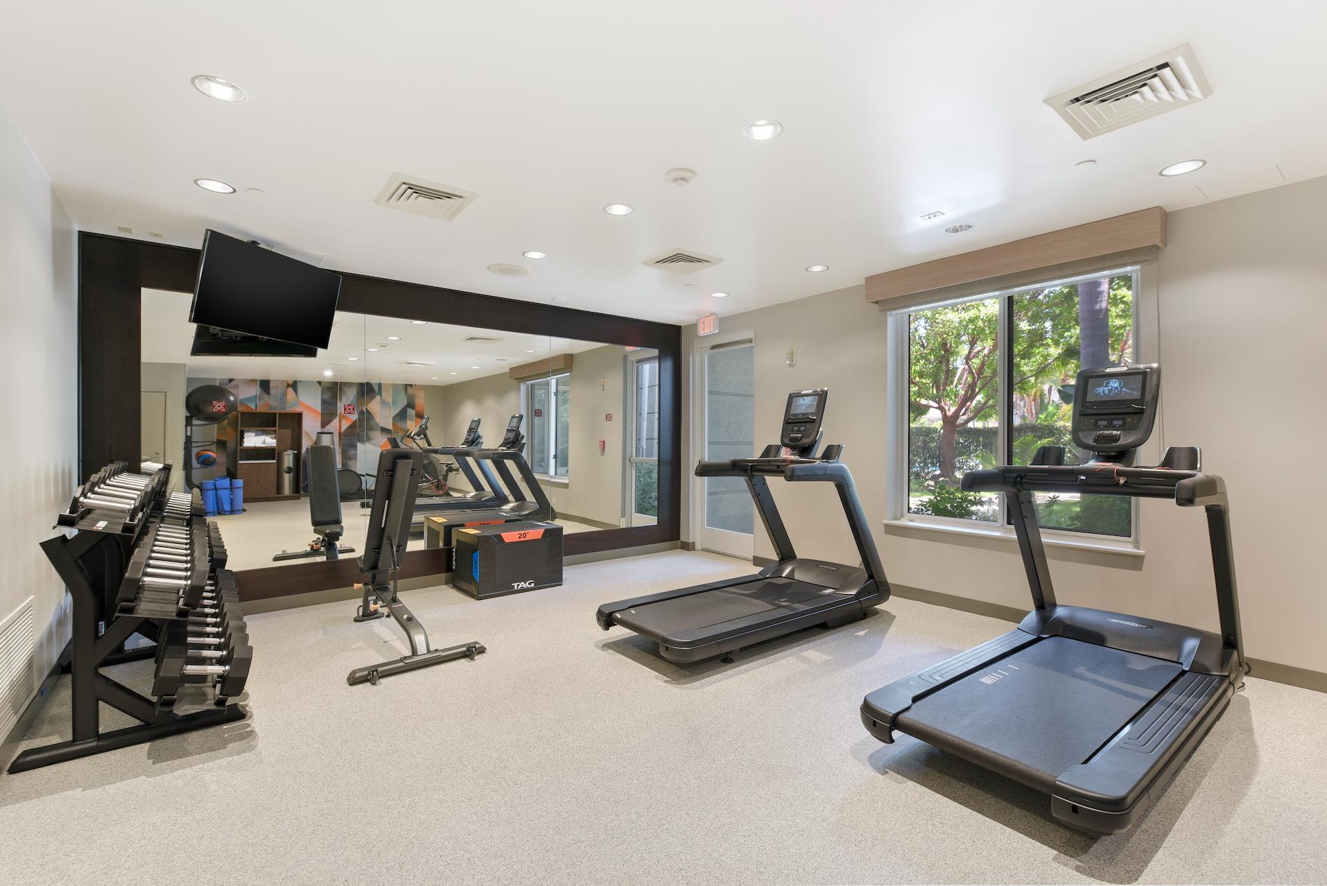 Health club fitness center gym