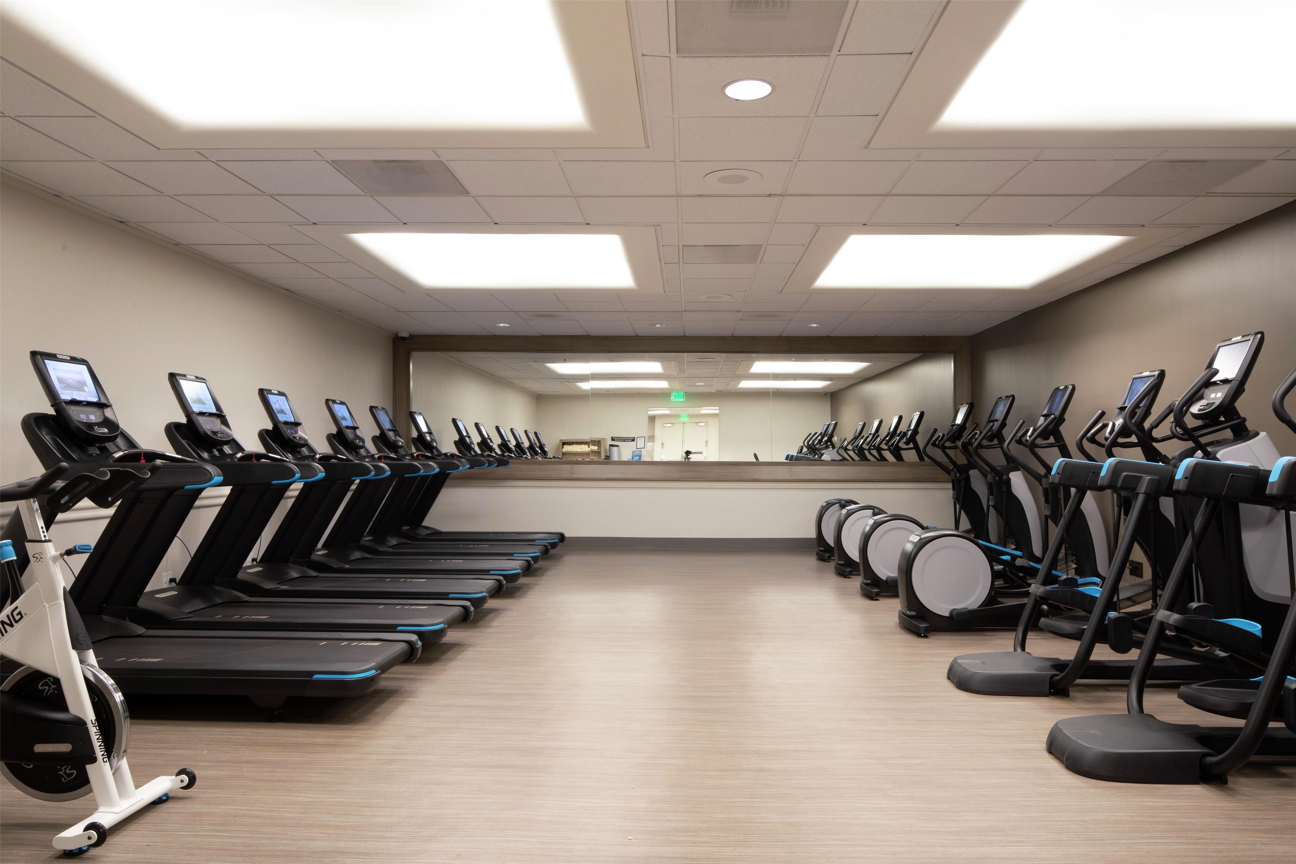 Health club fitness center gym