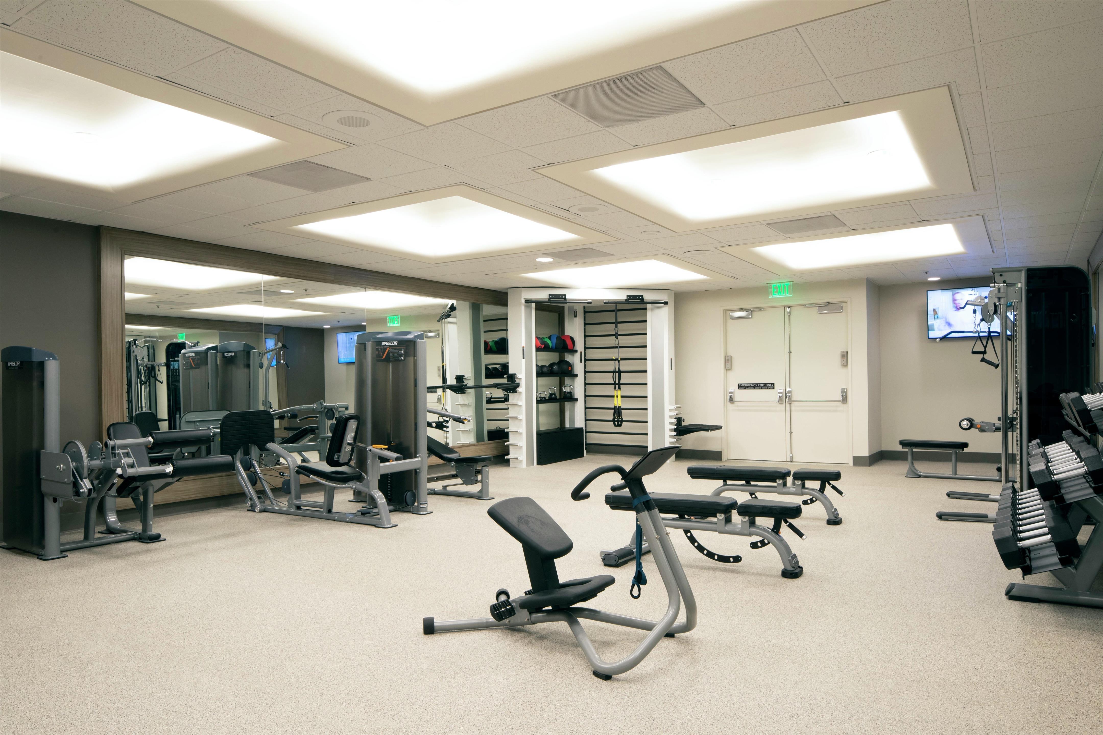 Health club fitness center gym