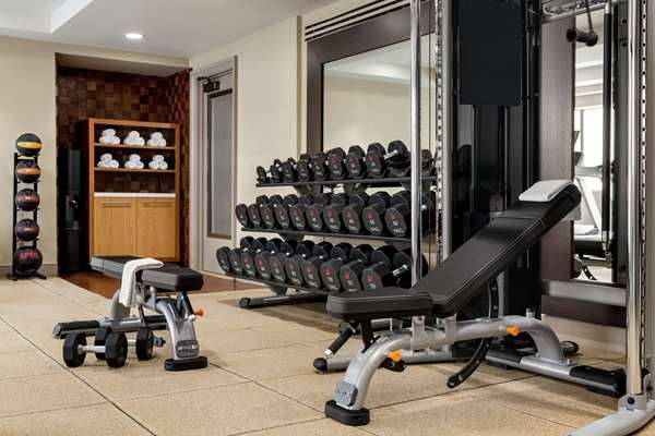 Fitness/ Exercise Room - Hilton Checkers Hotel Los Angeles