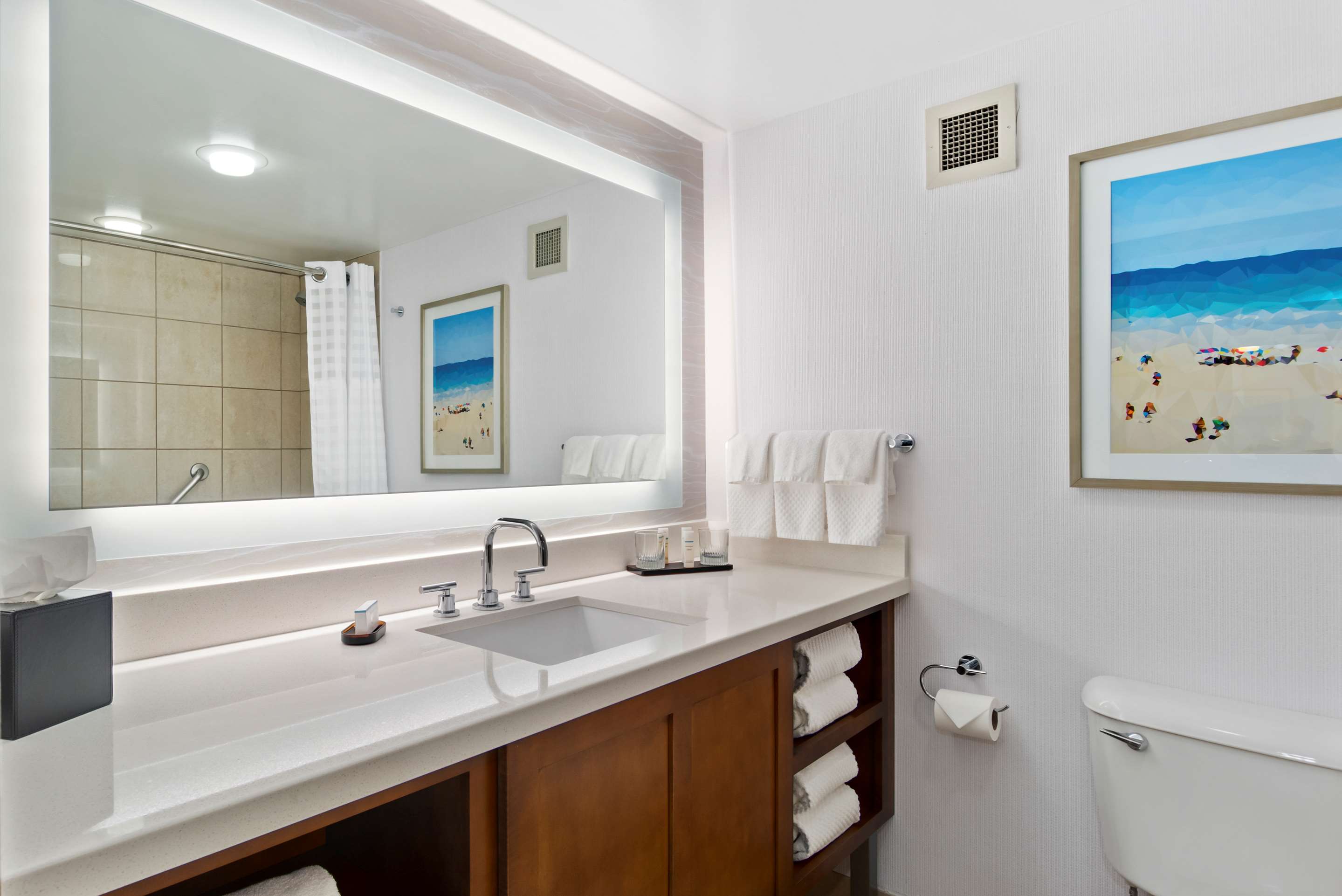 Guest room bath