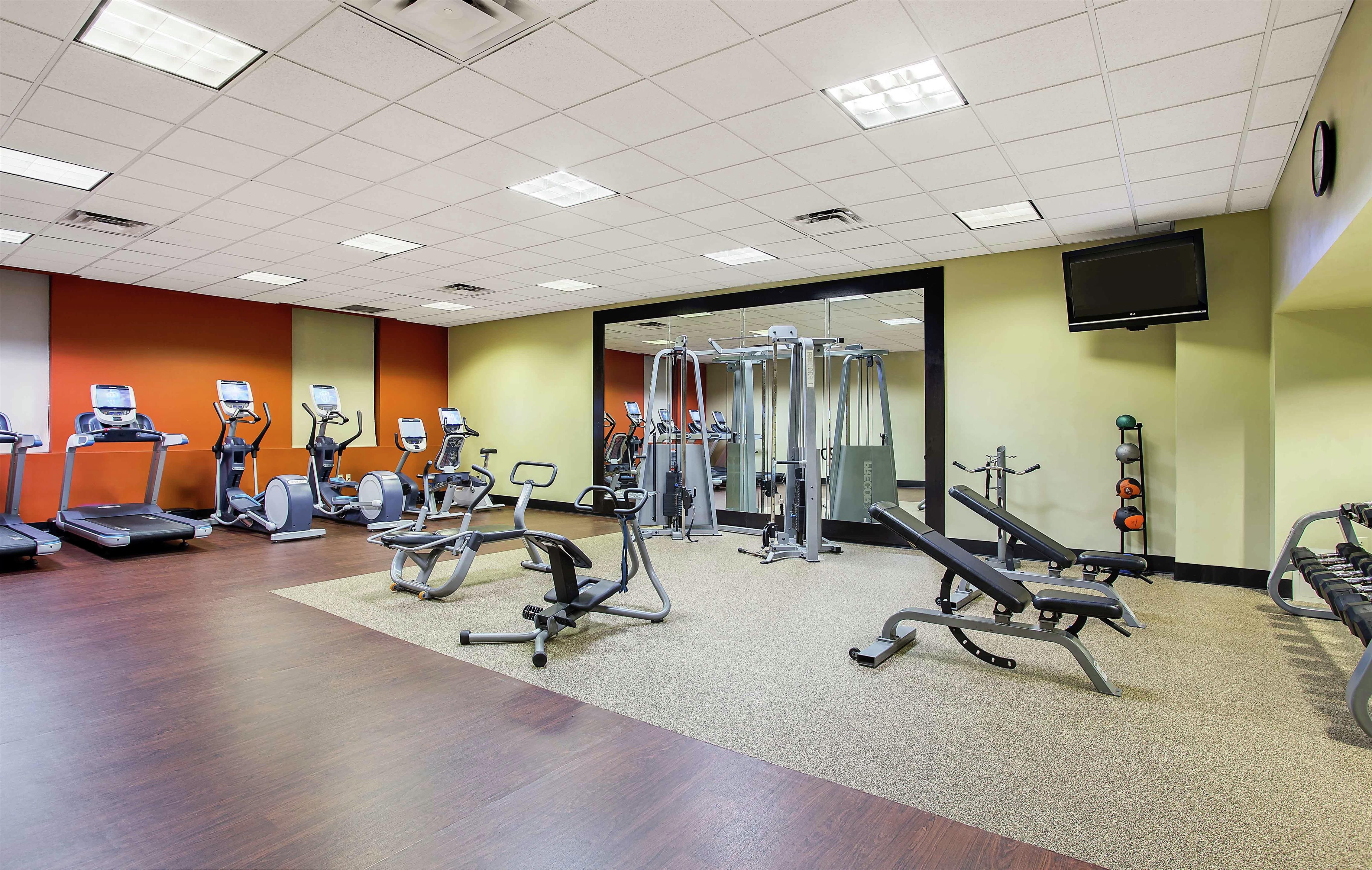 Health club fitness center gym | Embassy Suites by Hilton Lexington/UK Coldstream