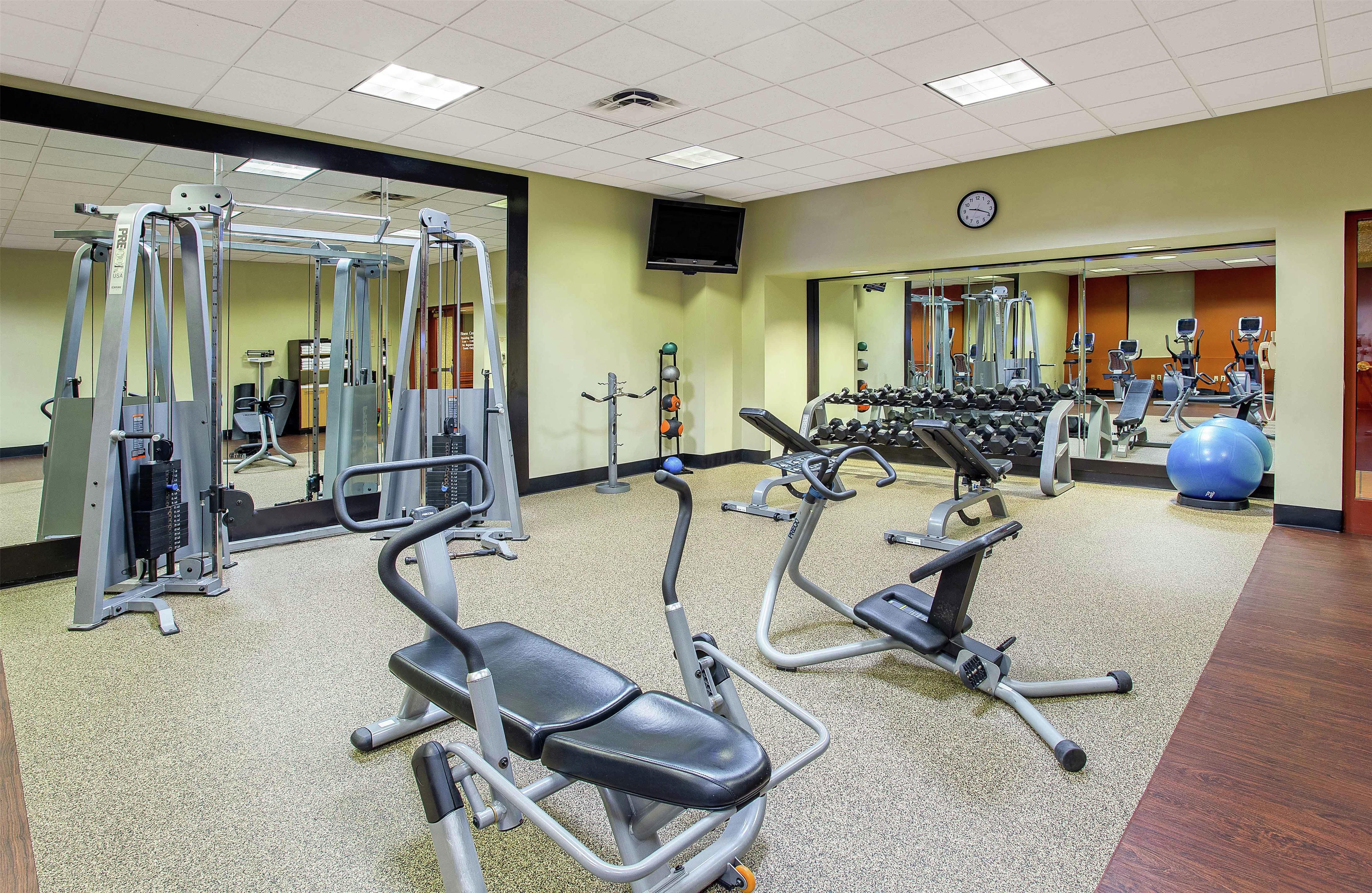 Health club fitness center gym | Embassy Suites by Hilton Lexington/UK Coldstream