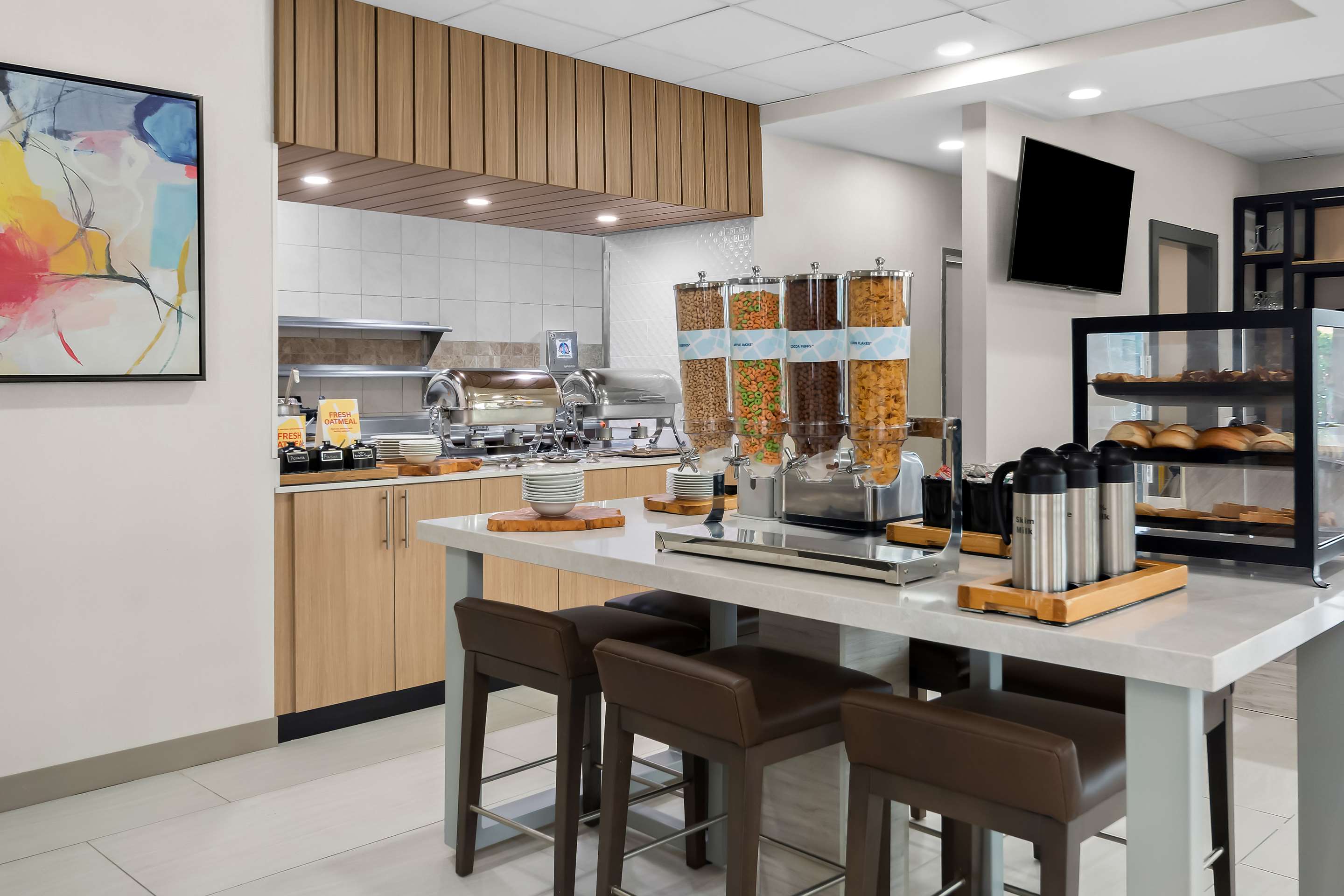 Breakfast Area | Hilton Garden Inn Lexington Georgetown