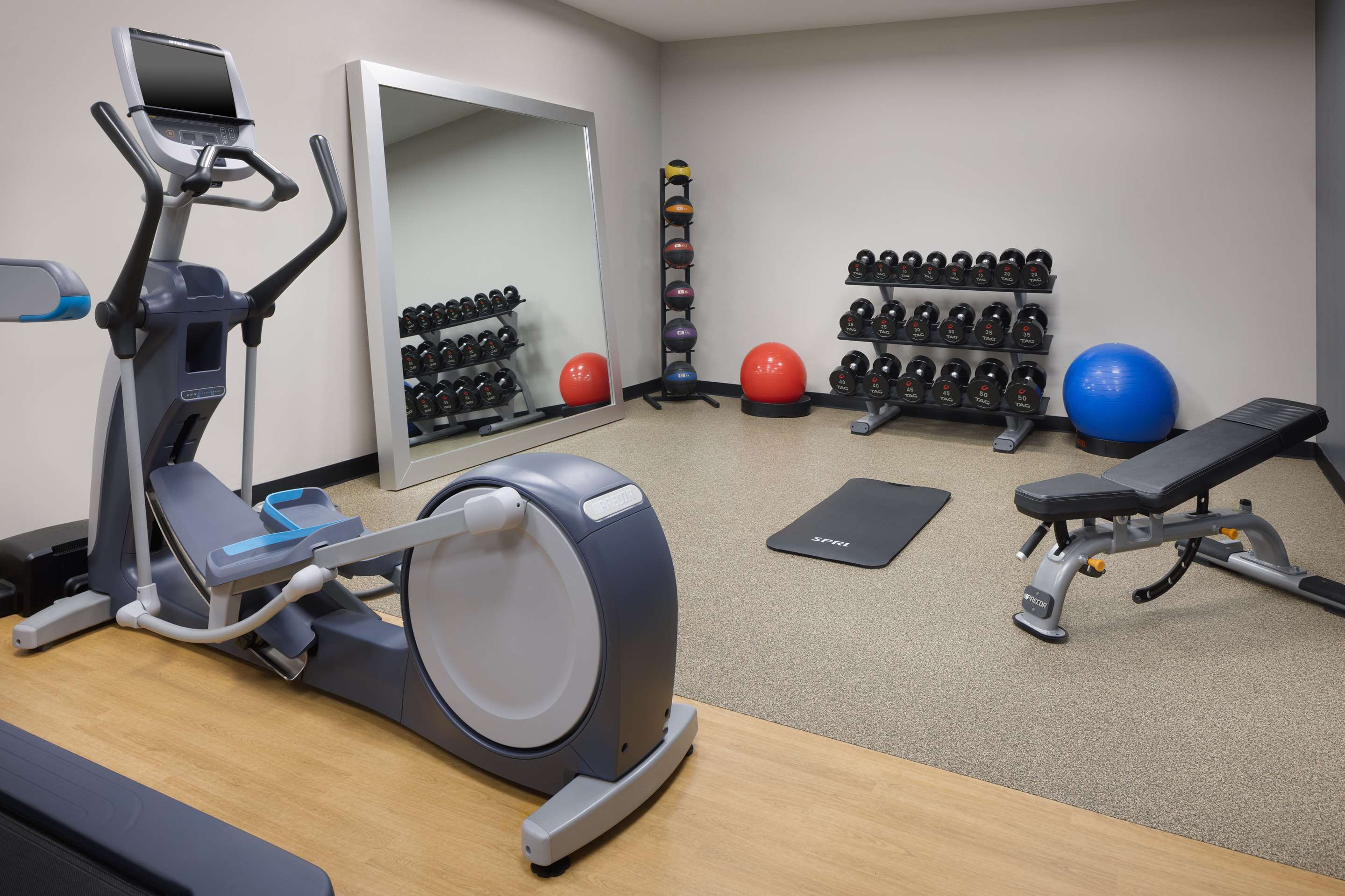 Health club fitness center gym | DoubleTree Suites by Hilton Hotel Lexington