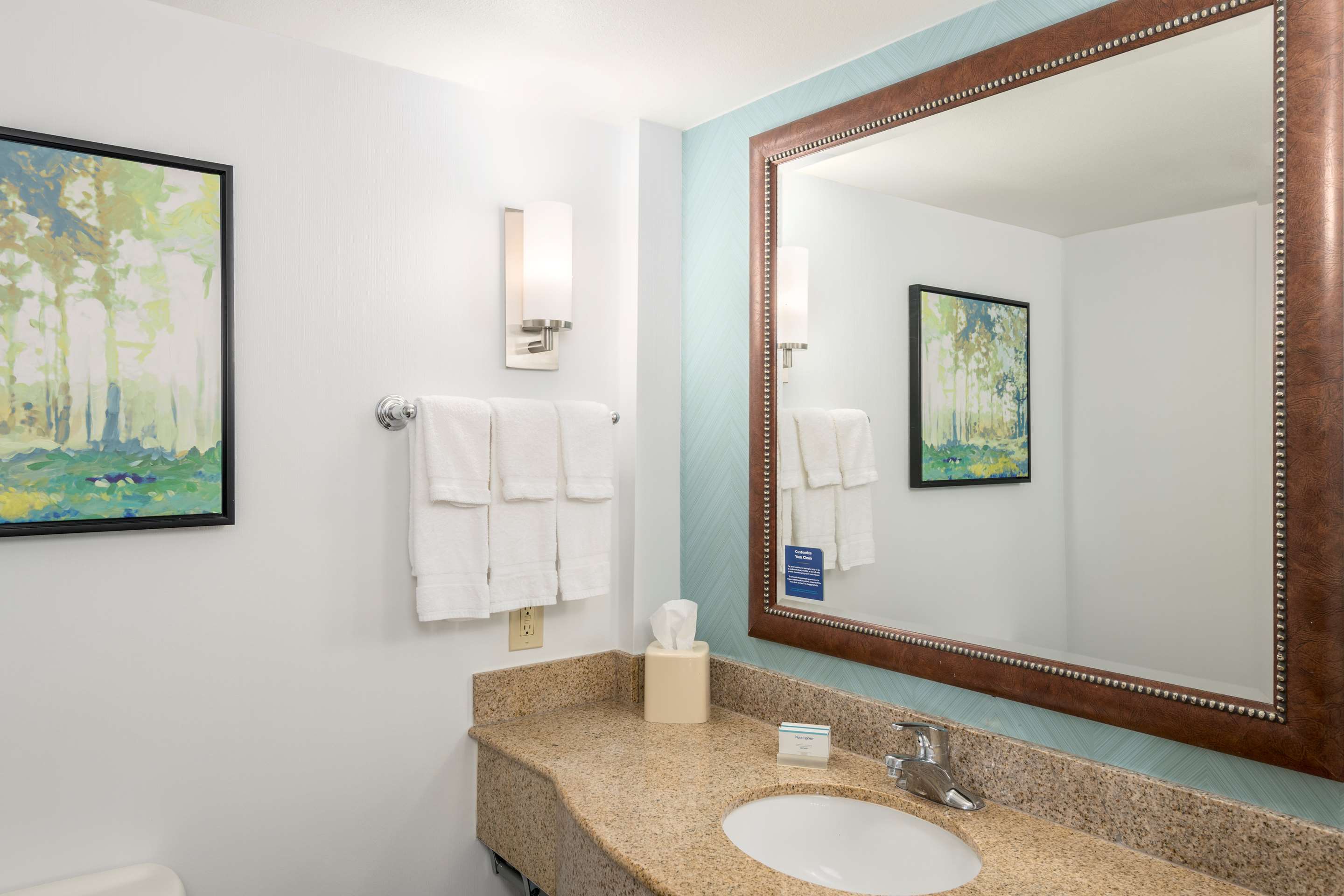 Guest room bath