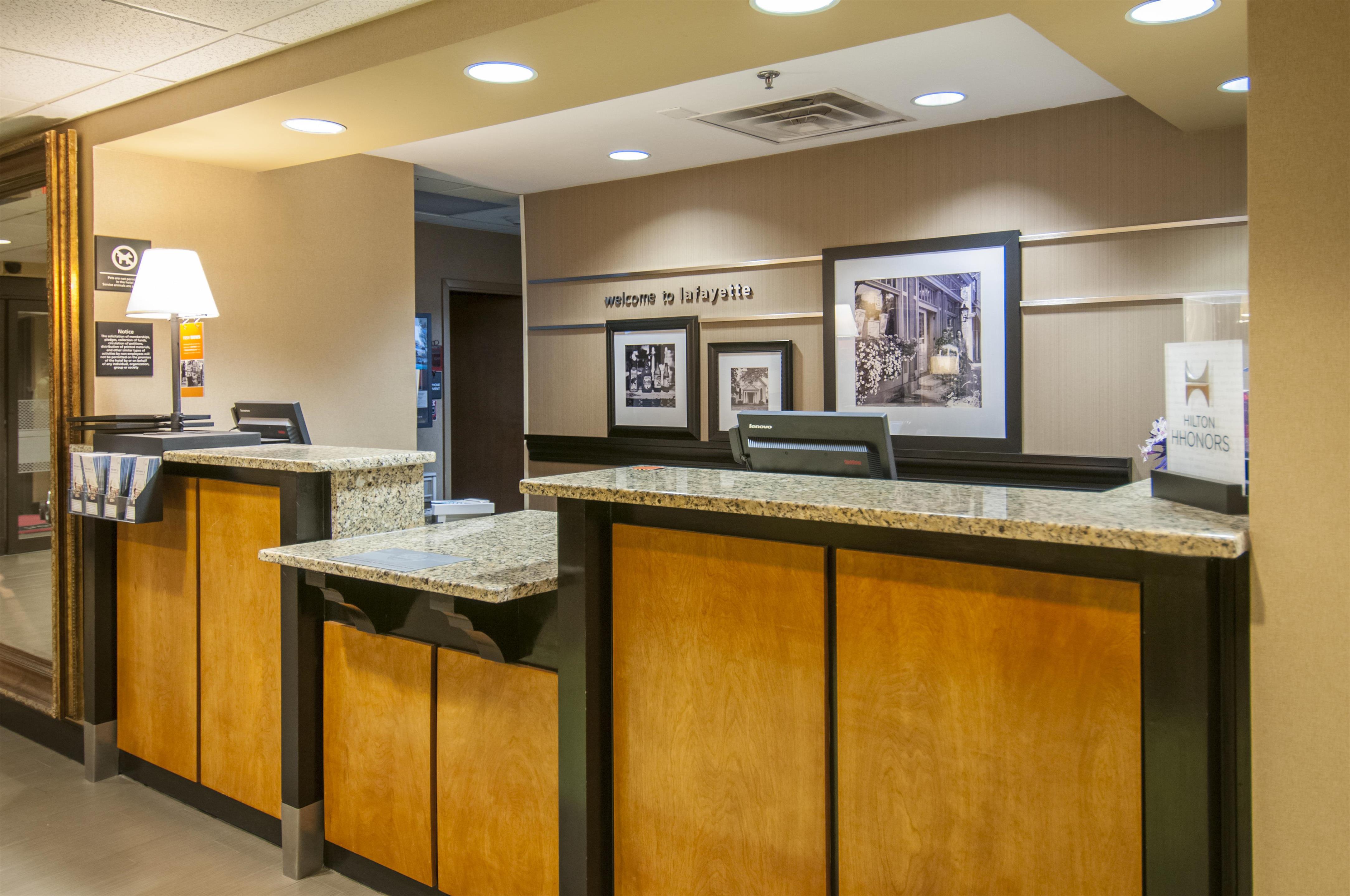Reception | Spark by Hilton Lafayette