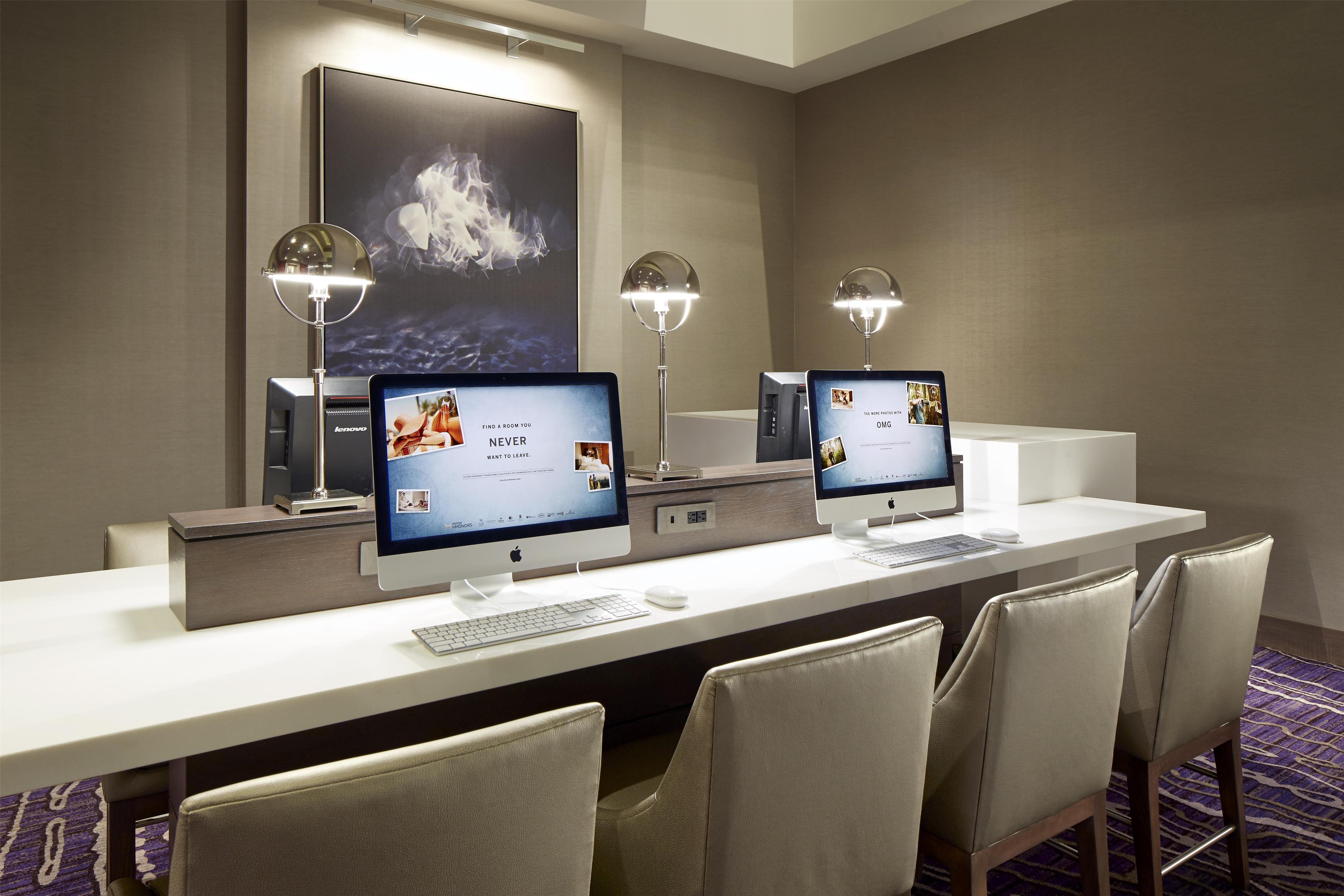 Business Center | Hilton Long Beach Hotel