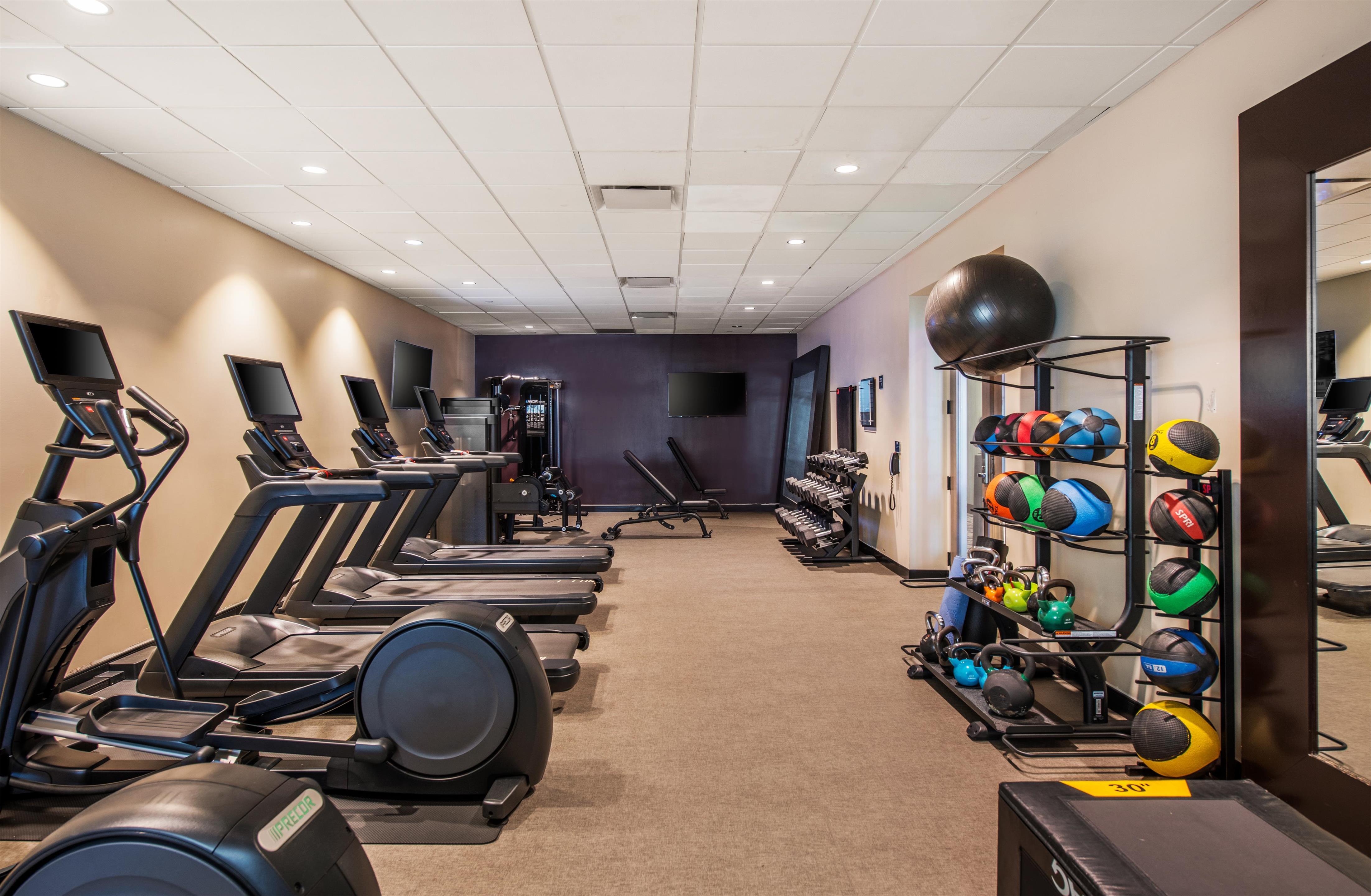 Health club fitness center gym