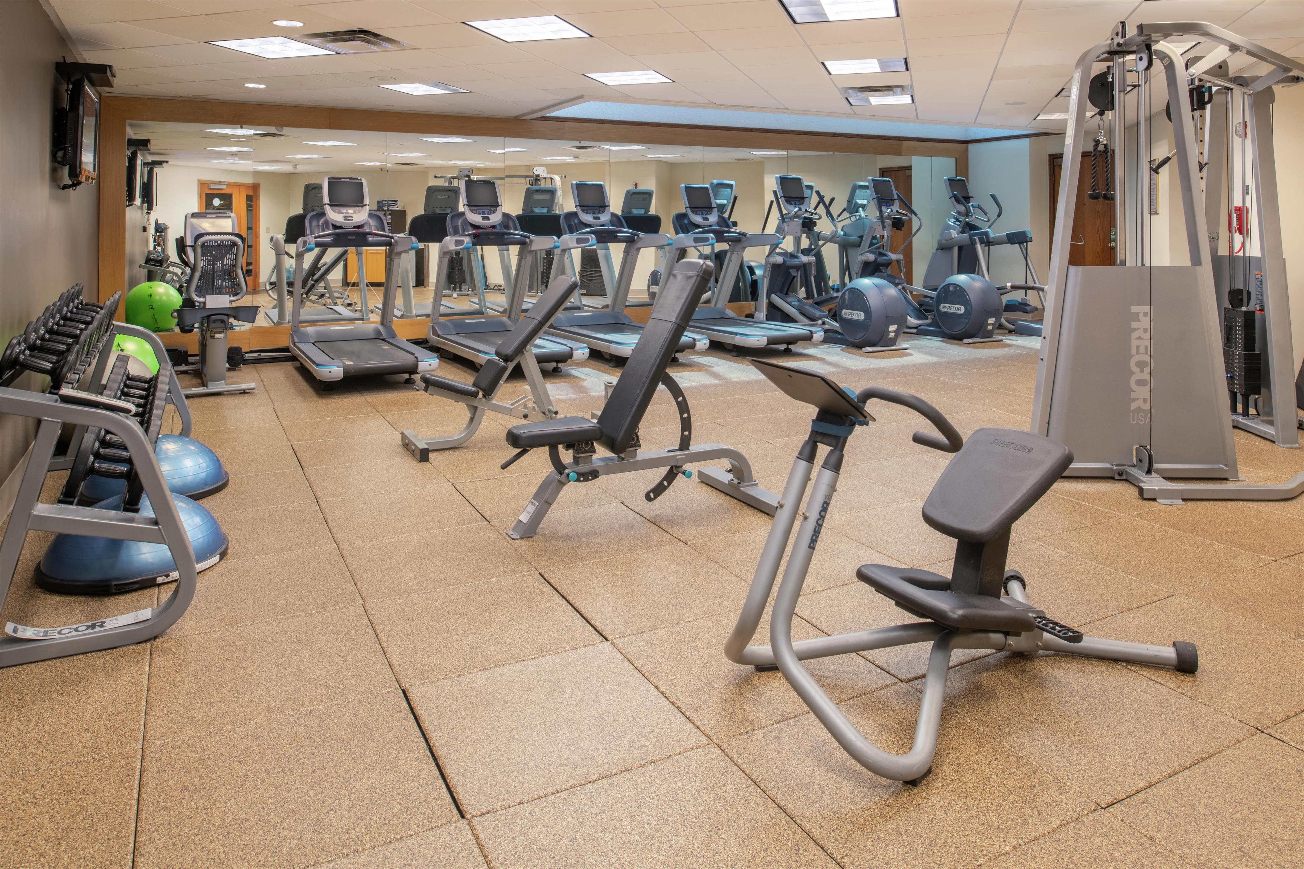 Health club fitness center gym | Hilton Bellevue