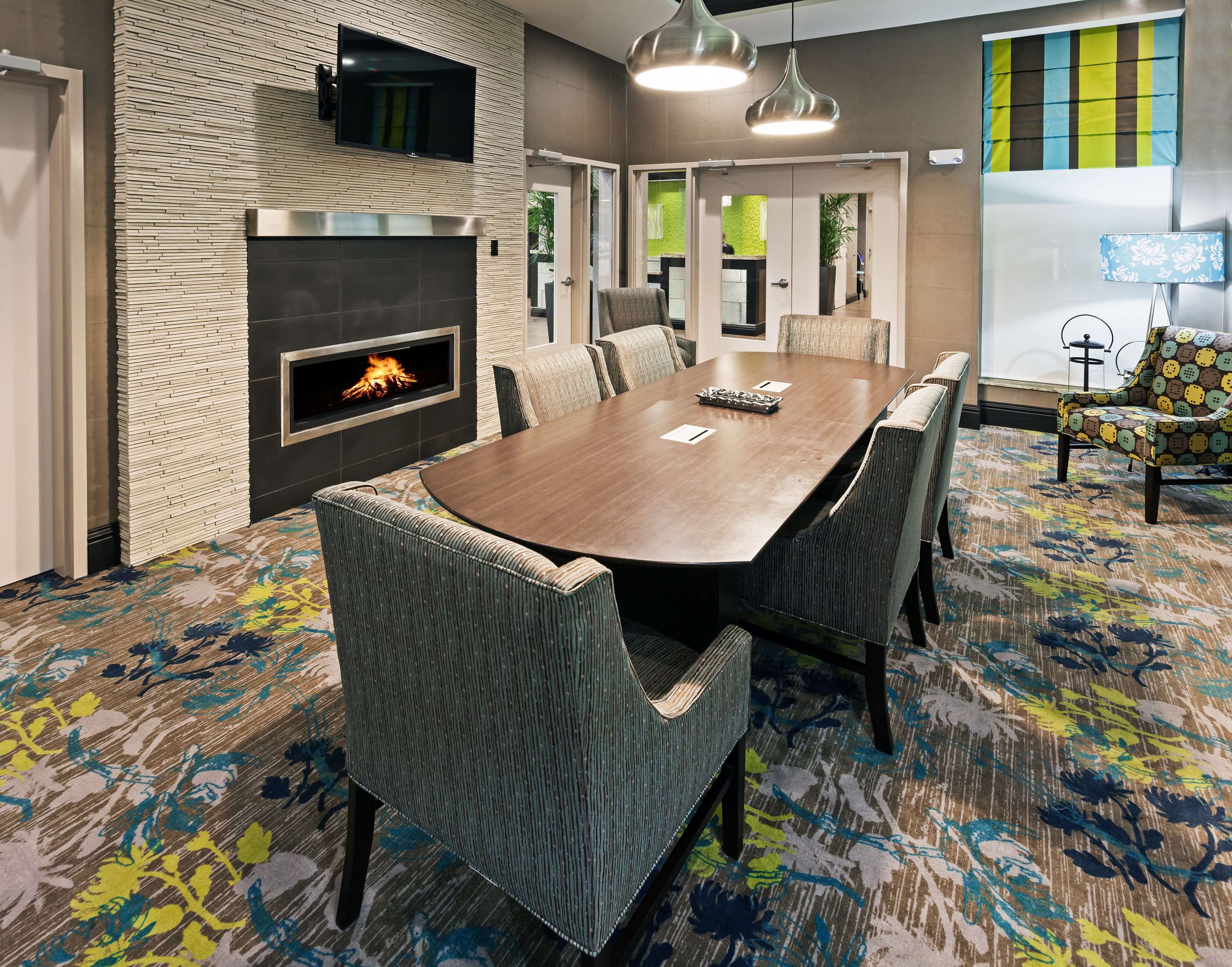 Lobby | Hilton Garden Inn West Little Rock