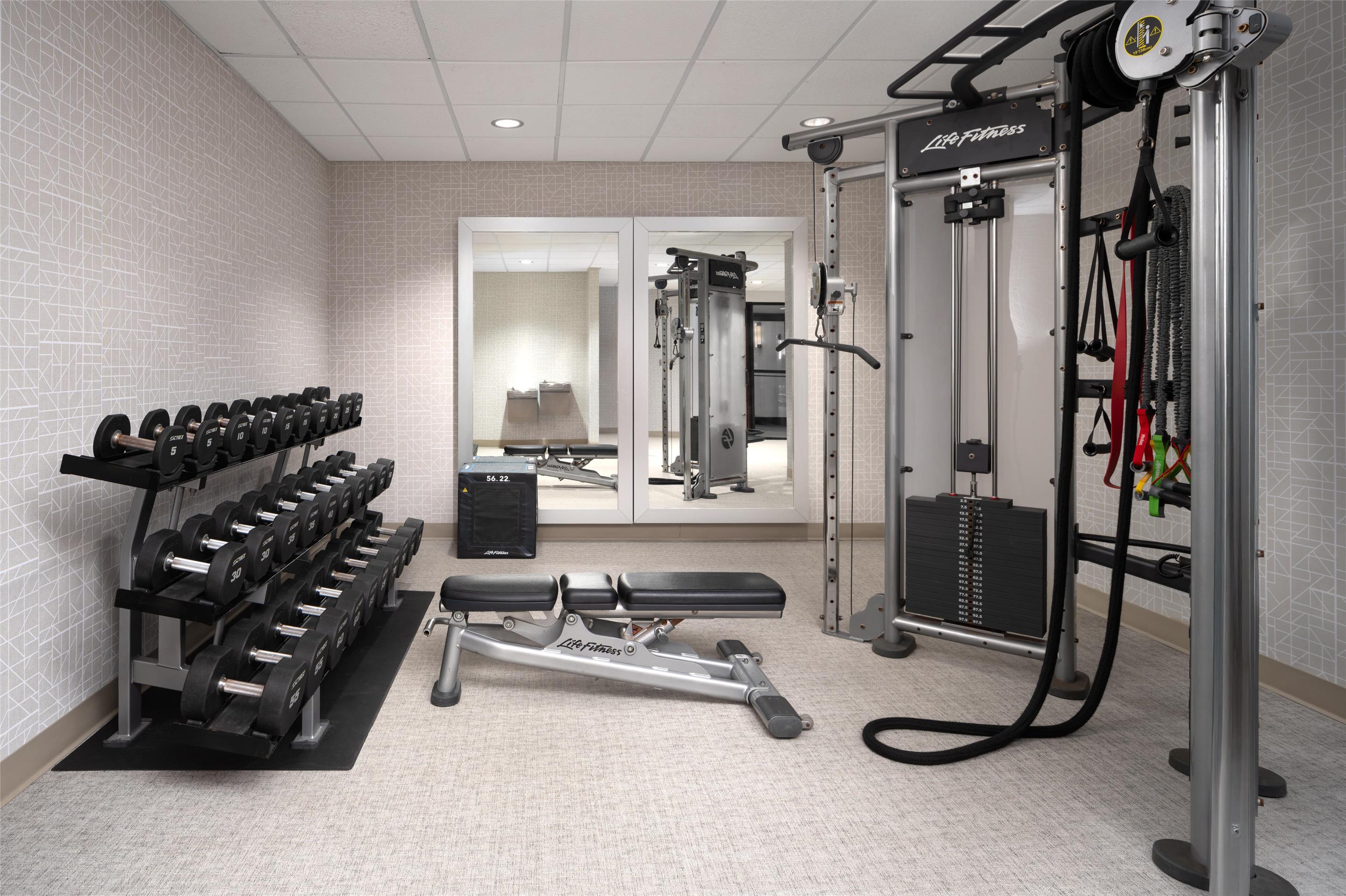 Health club fitness center gym | Embassy Suites Lincoln
