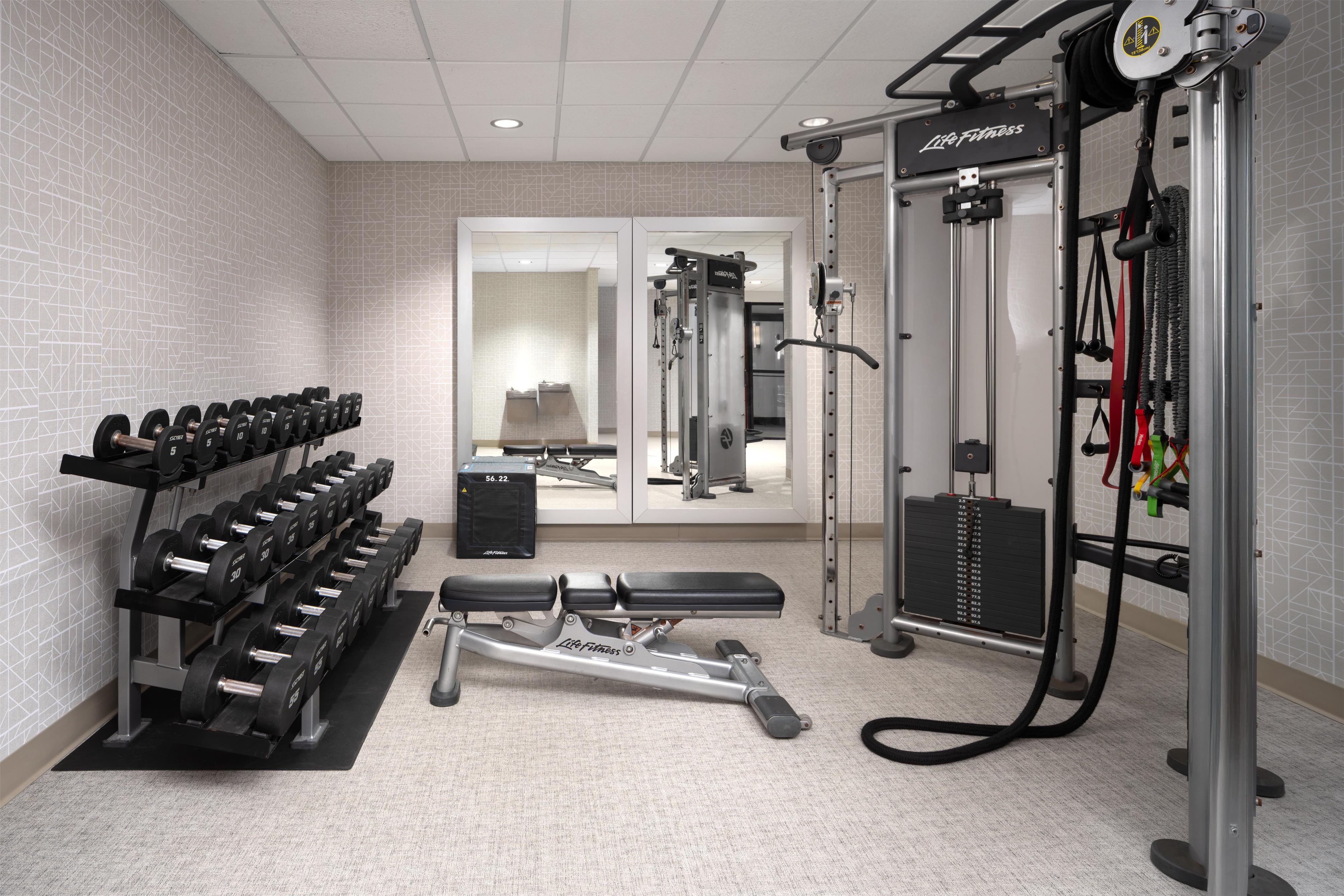 Health club fitness center gym | Embassy Suites Lincoln
